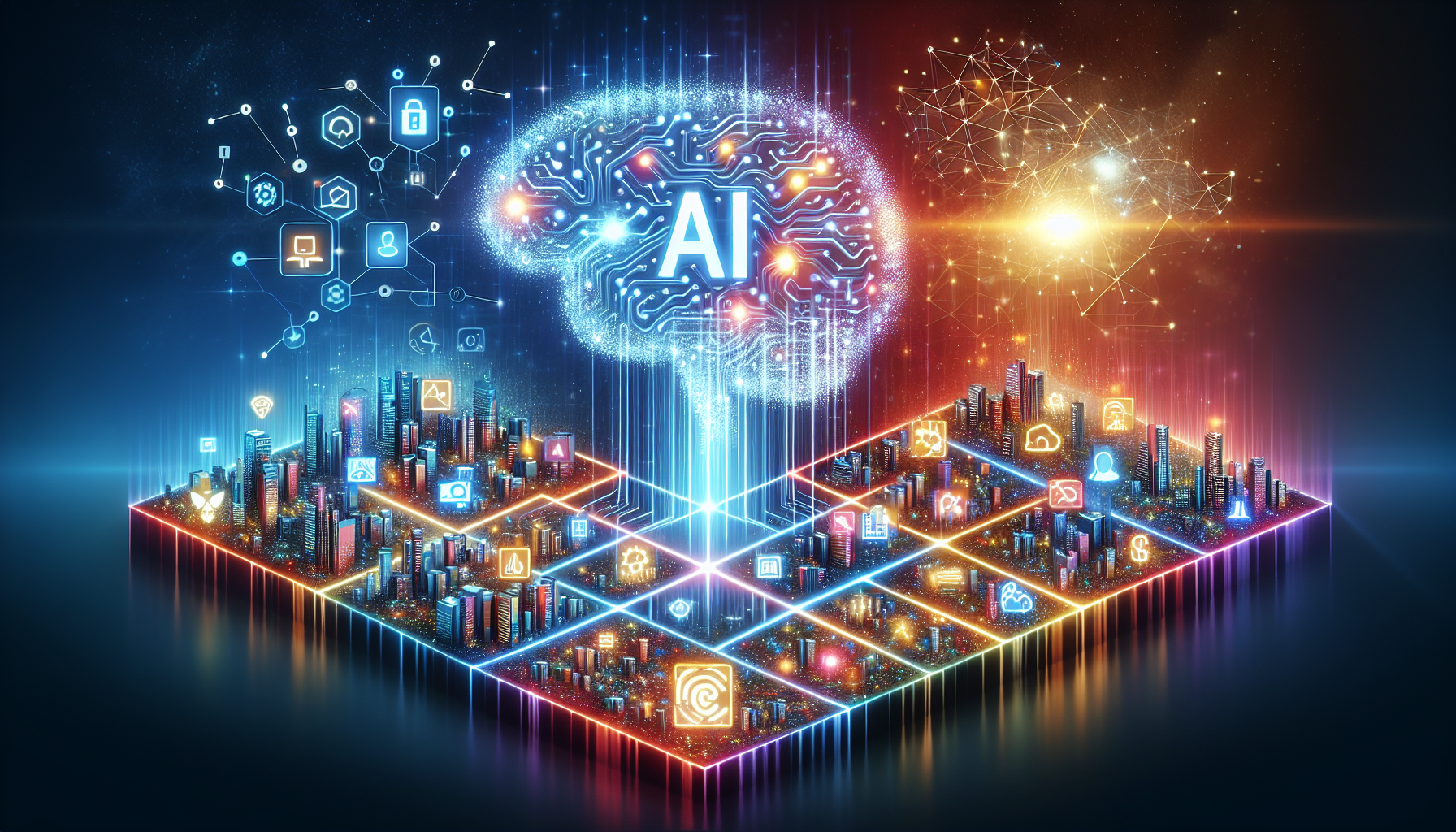 [강연] 비즈니스 세계에서의 AI 변화와 적용 사례 관련 AI 이미지