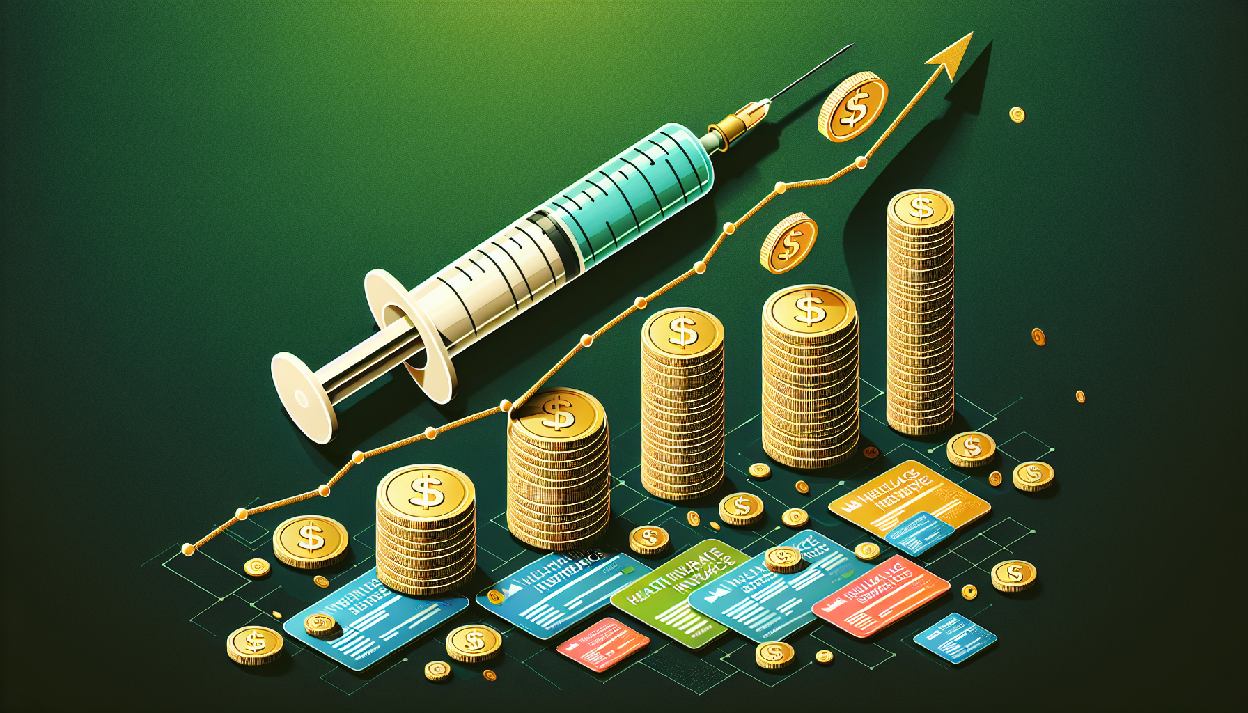 [건강보험] 주사기 치료재료 수가 인상 소식 관련 AI 이미지
