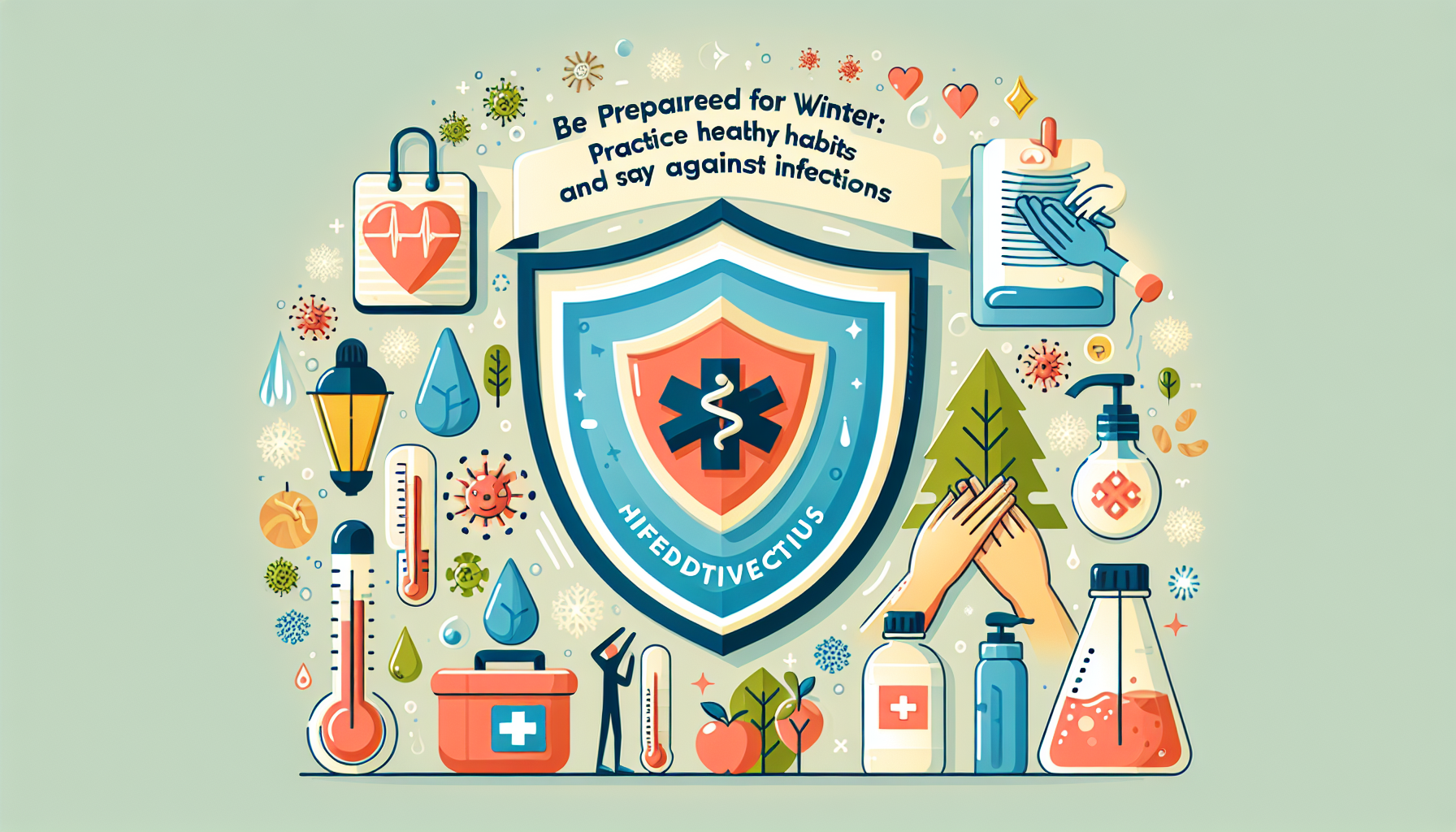 [건강] 노로바이러스 예방과 겨울철 감염병 대응법 관련 AI 이미지