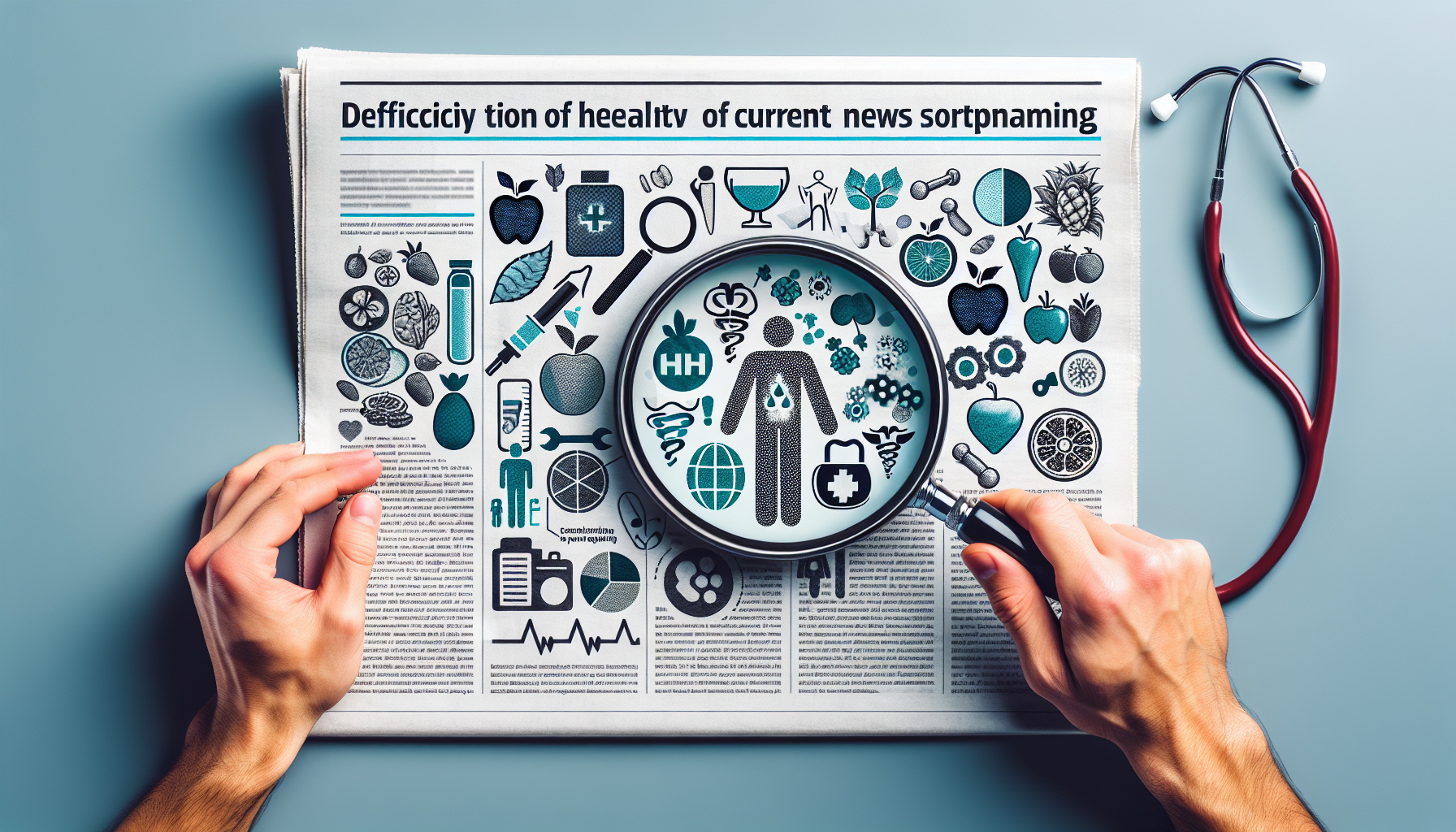 건강 오늘의 뉴스 검색 결과 부족 현상 관련 AI 이미지