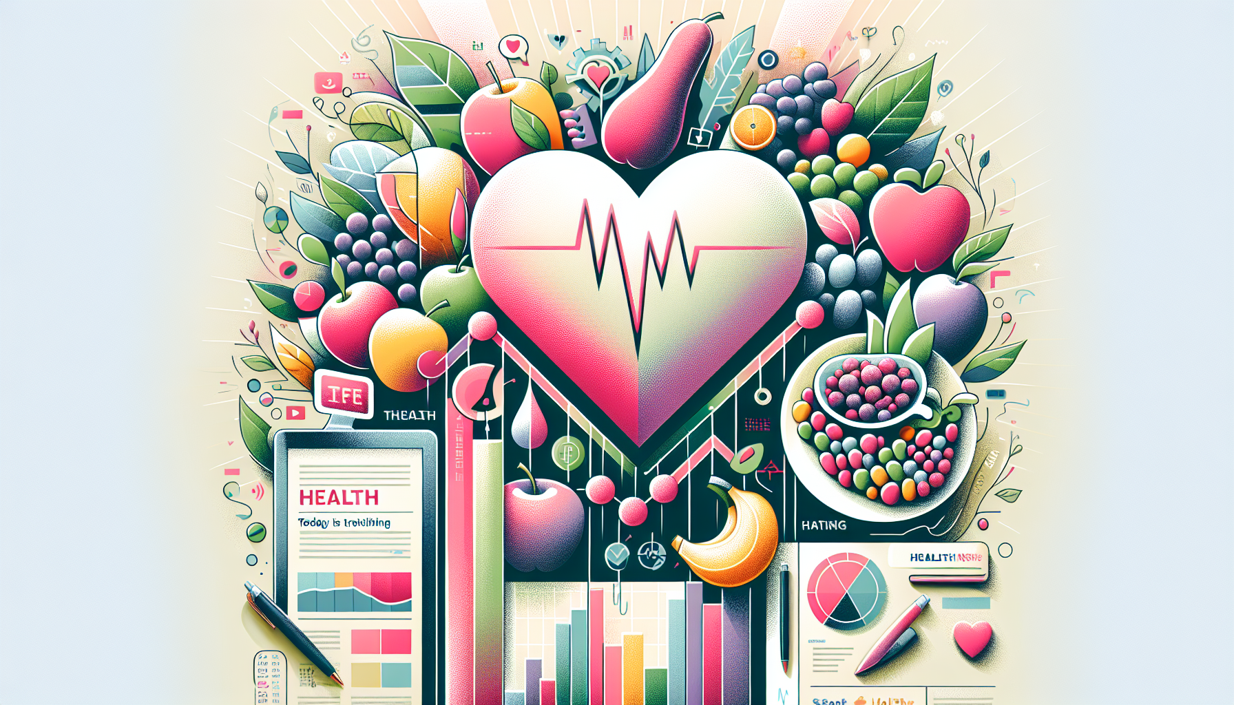 [건강] 오늘의 트렌드 건강뉴스 분석 관련 AI 이미지