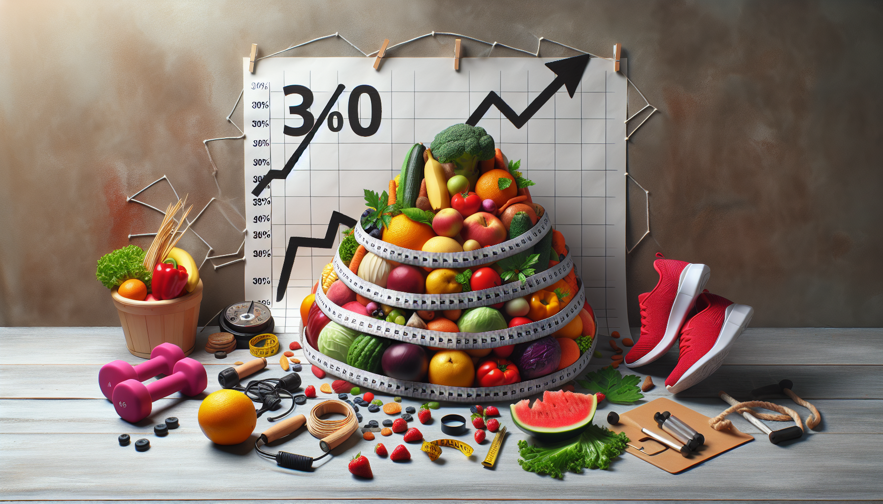 [건강] 우리나라 성인 비만 10년간 30 증가 관련 AI 이미지