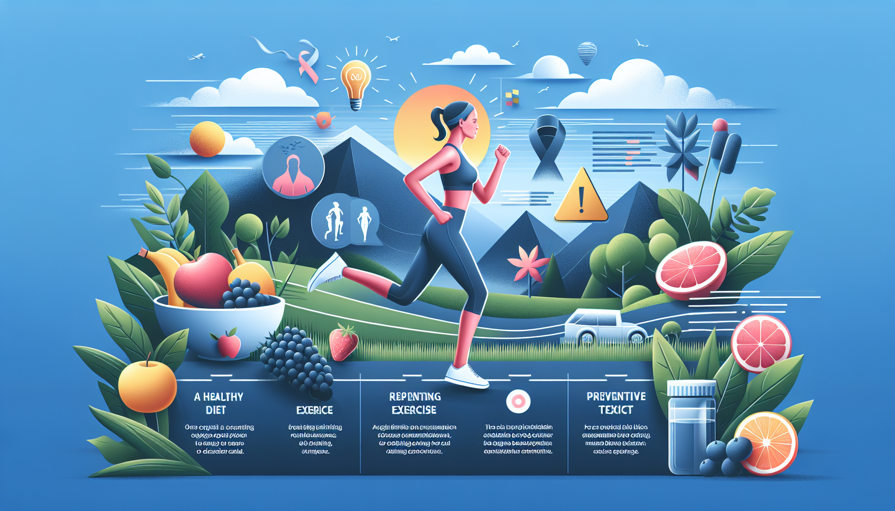 건강 젊은 암 증가 이유와 예방 방법 관련 AI 이미지