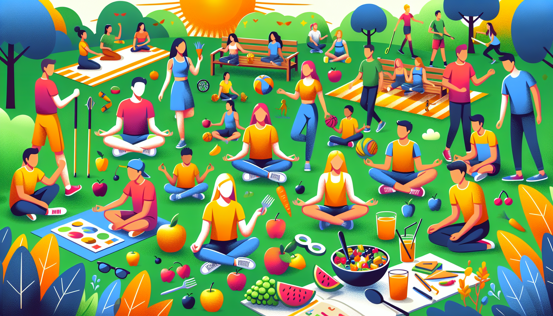 [건강] 청소년건강행태조사 2025년 결과발표 주요내용 관련 AI 이미지