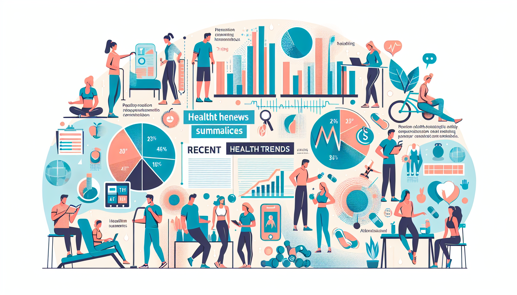 [건강] 최근 건강 뉴스 주요 요약 및 트렌드 분석 관련 AI 이미지