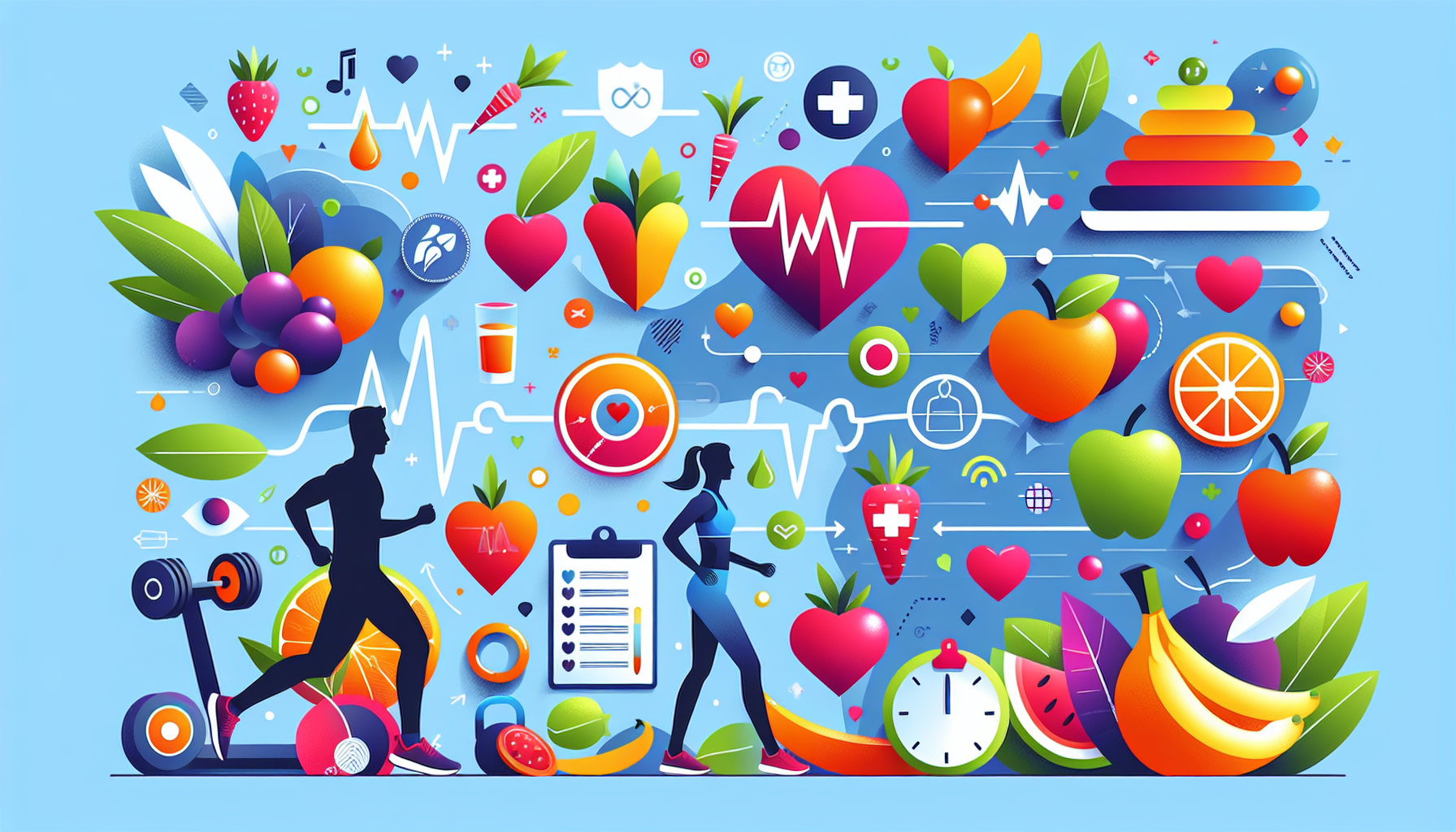 [건강] 최신 건강 뉴스와 트렌드 소개 관련 AI 이미지