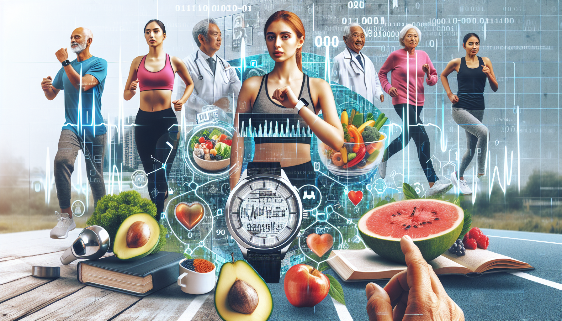 [건강] 최신 건강 뉴스와 트렌드 업데이트 관련 AI 이미지