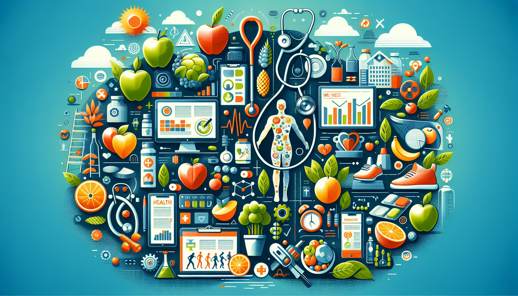 [건강] 최신 뉴스로 보는 건강 관리 팁 관련 AI 이미지