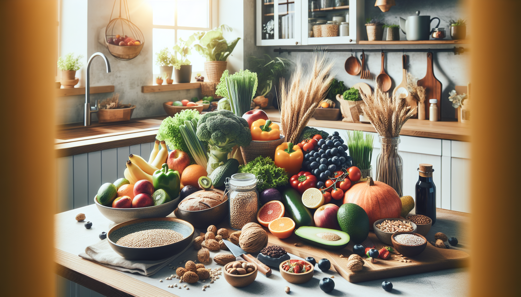 [건강] 통식품으로 시작하는 지속가능 다이어트 전략 관련 AI 이미지