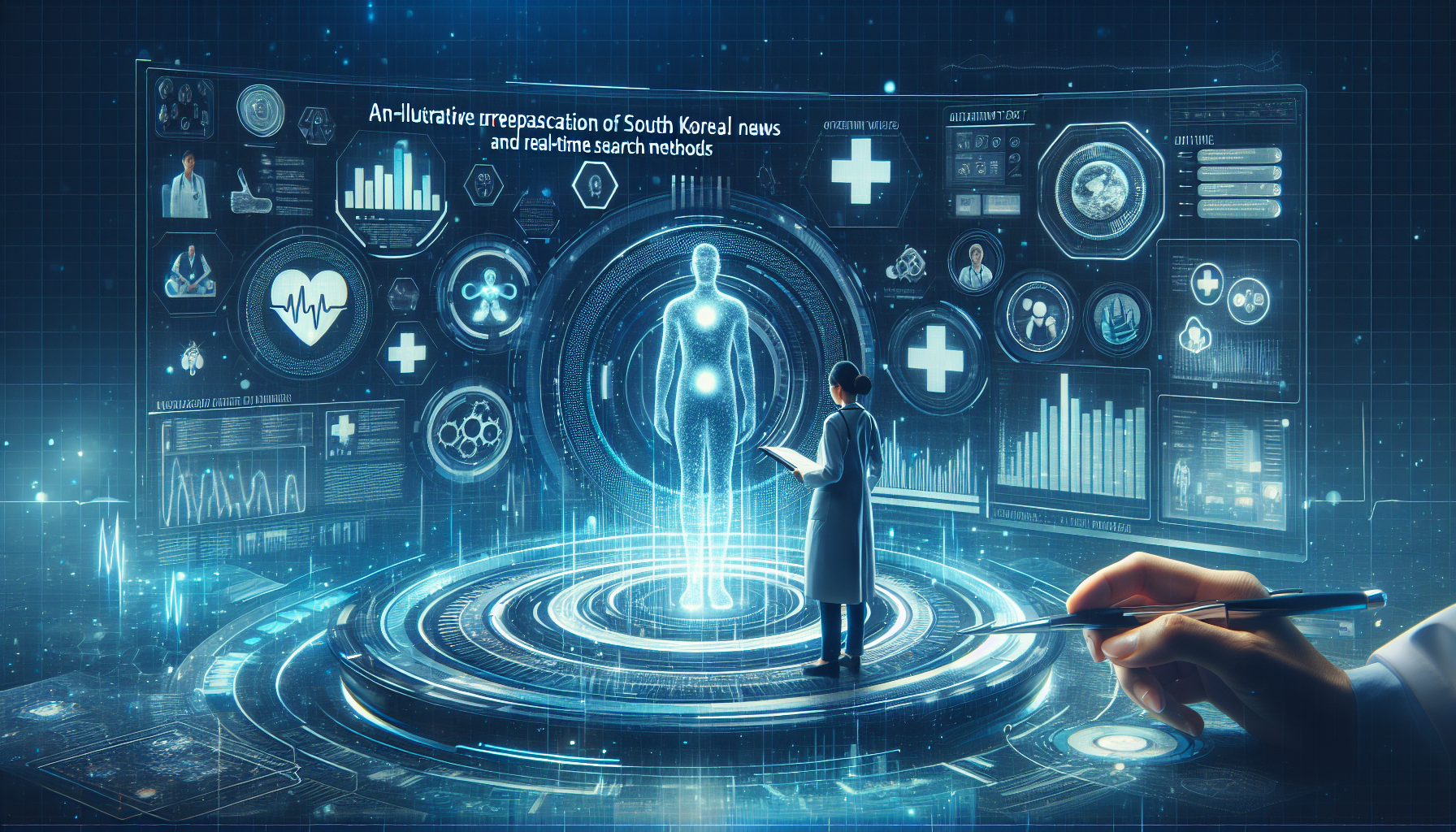 [건강] 한국 최신 건강 뉴스와 실시간 검색 방법 관련 AI 이미지