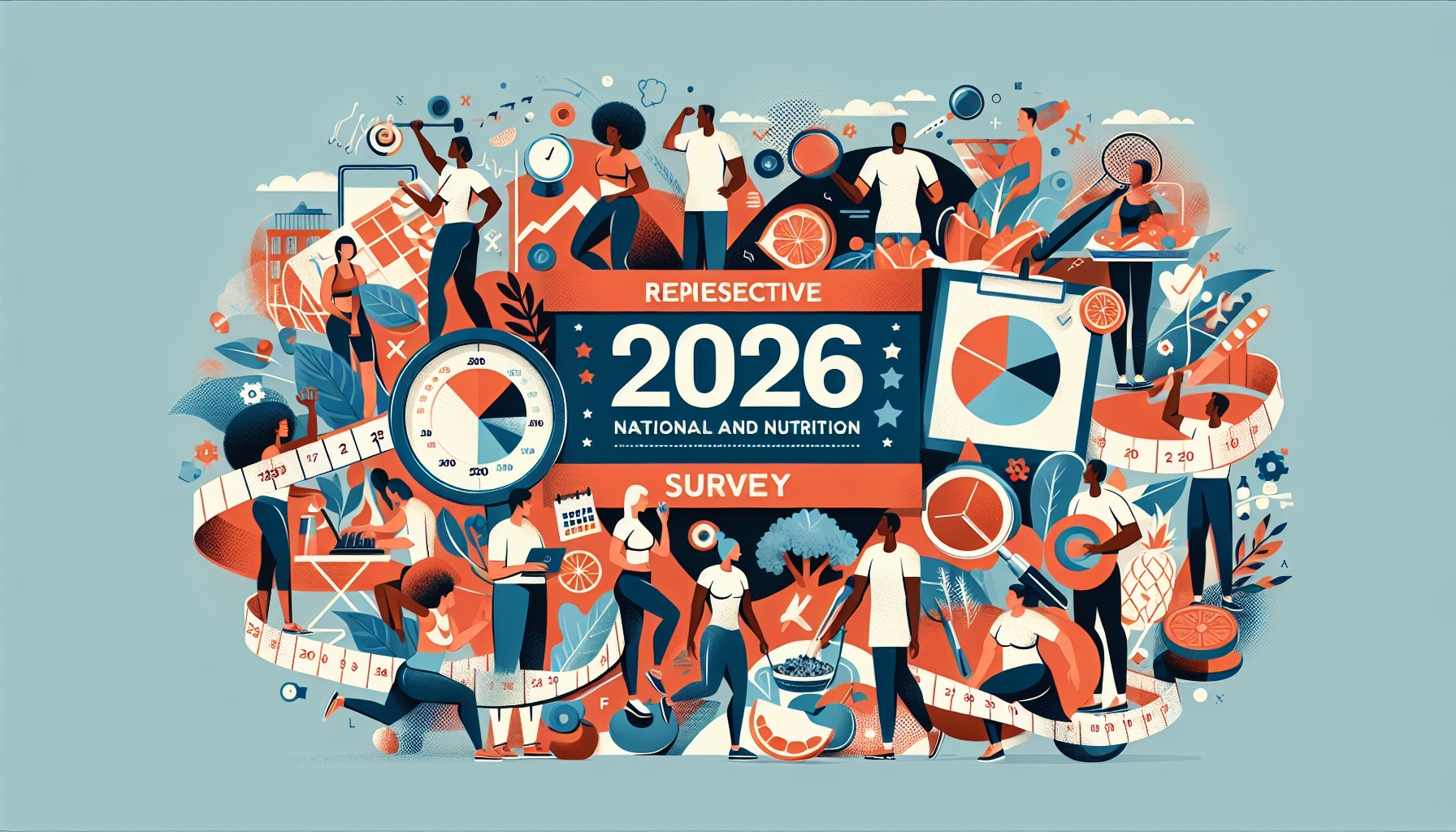 [건강] 2026년 국민건강영양조사 실시 안내 관련 AI 이미지