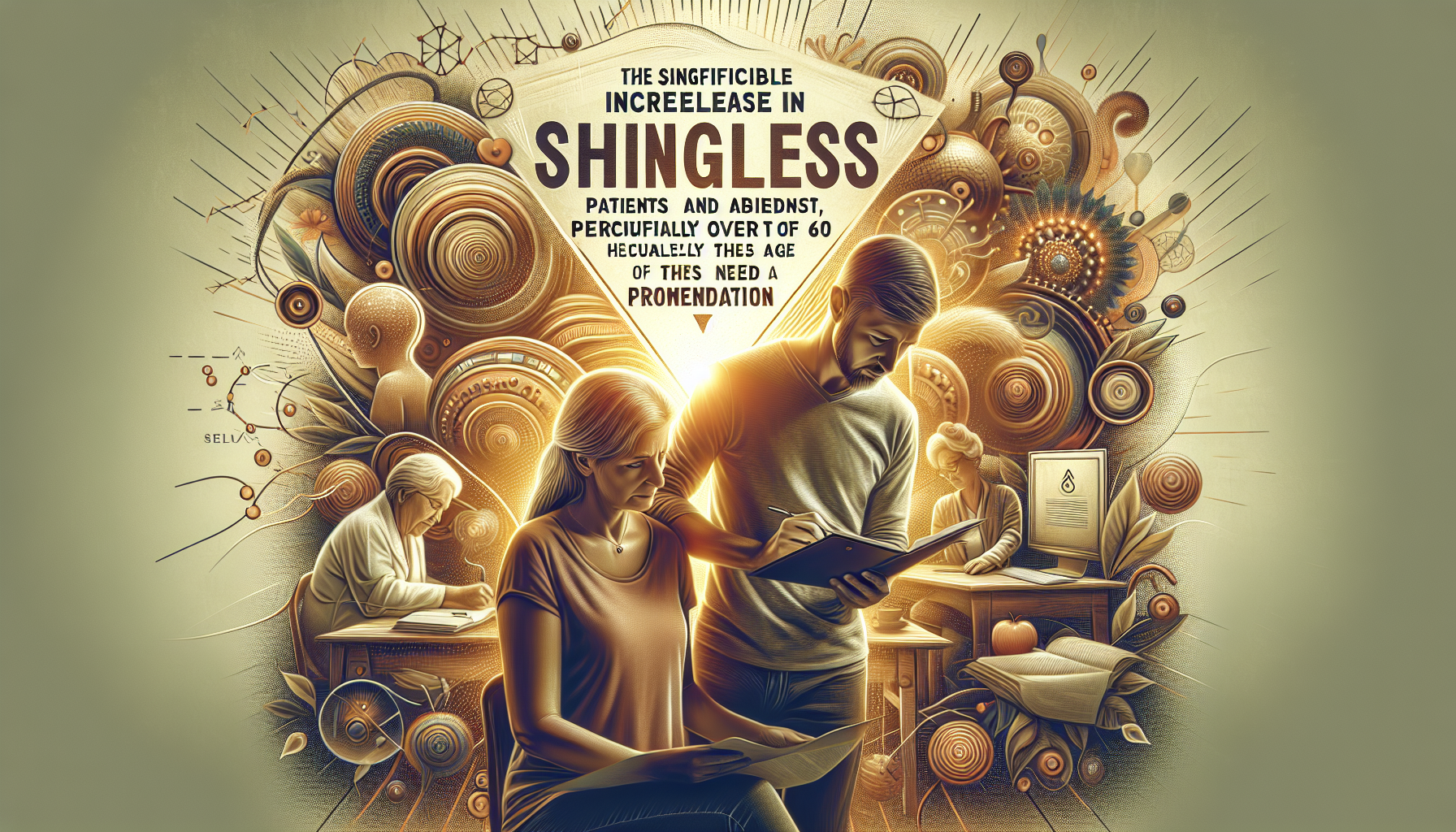 건강 60대 이상 대상포진 환자 급증 주의 필요 관련 AI 이미지