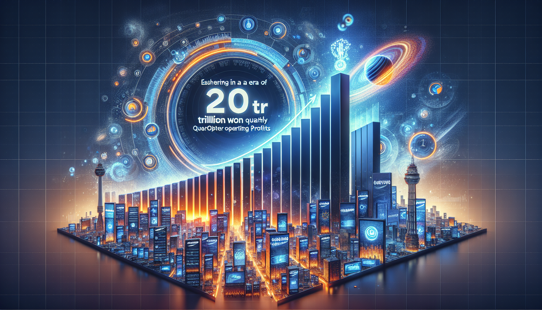 [경제] 삼성전자 분기 영업익 20조 시대 개막 관련 AI 이미지