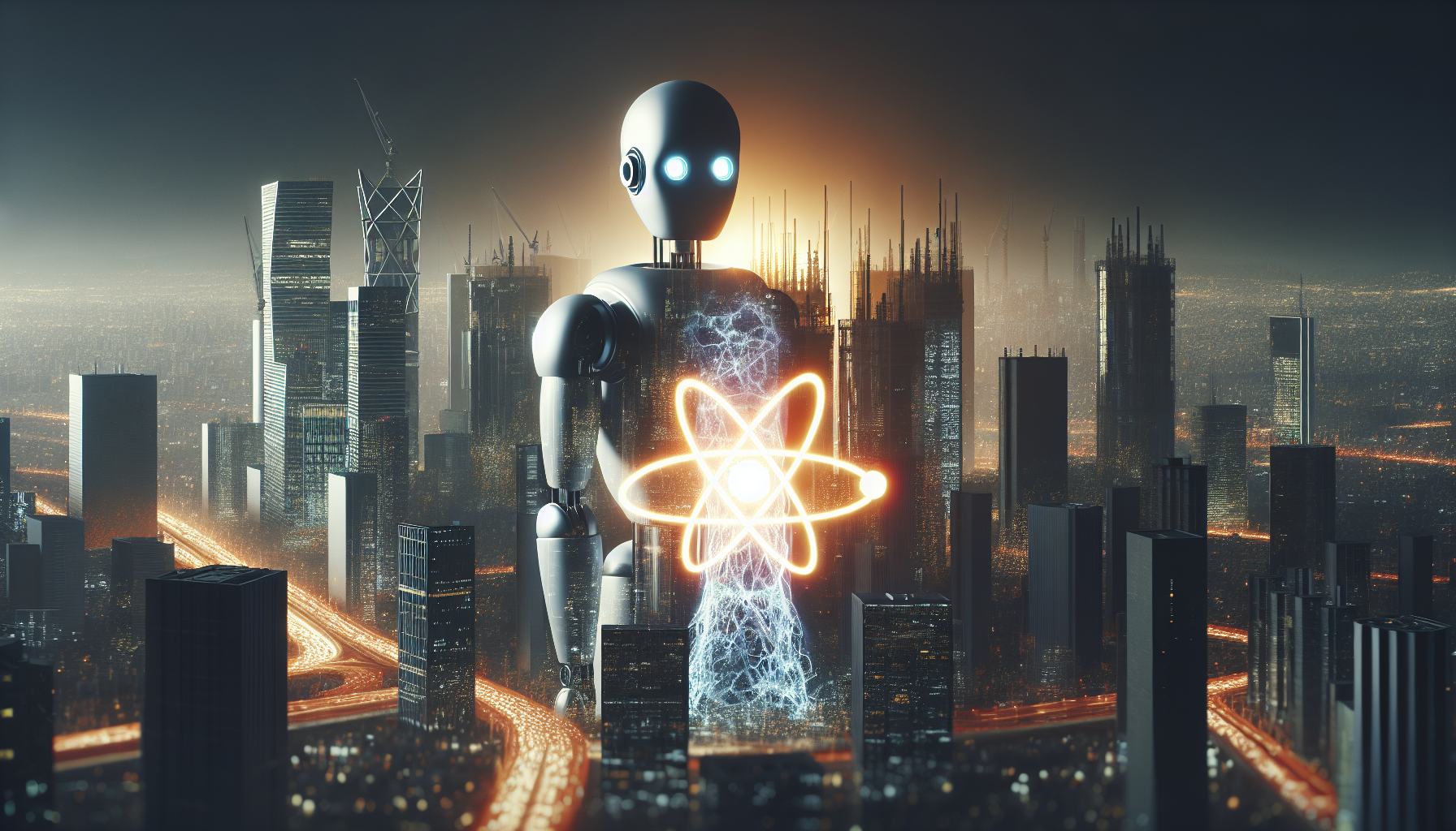 경제 전력난 심화 AI 확산과 원자력 투자 전망 관련 AI 이미지
