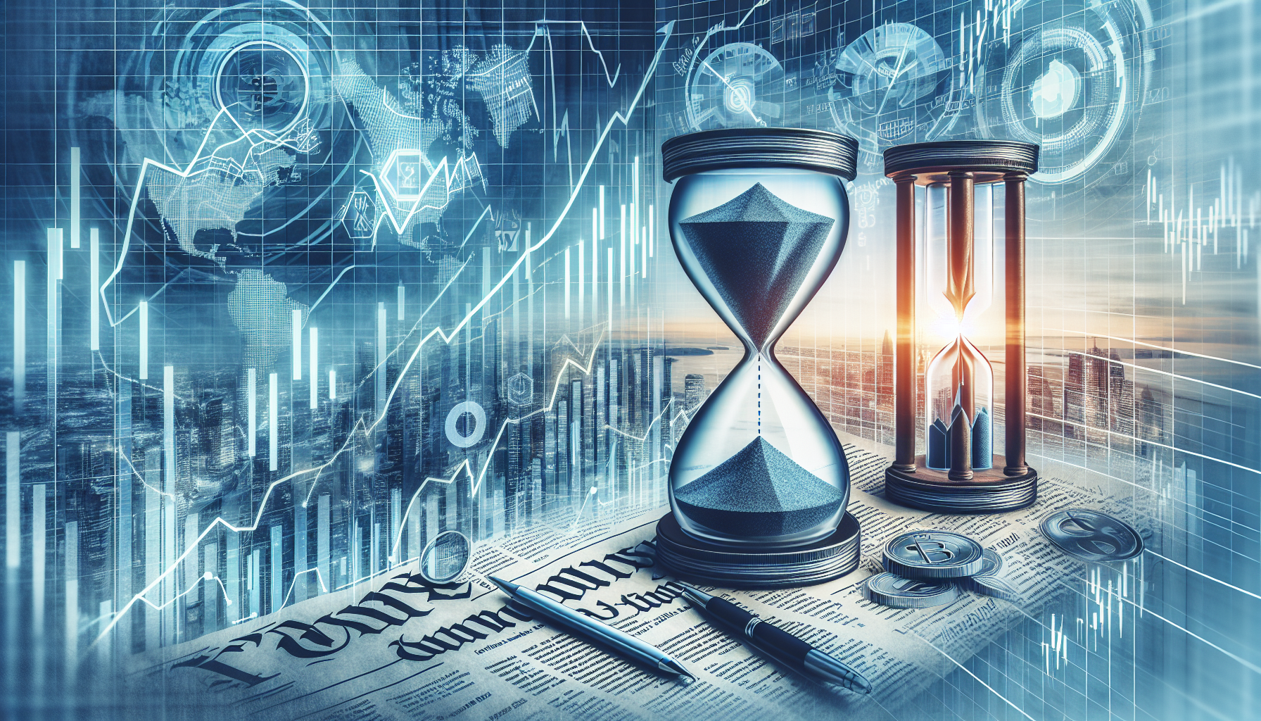 [경제] 최근 주식시장 주요 뉴스 요약 및 전망 관련 AI 이미지