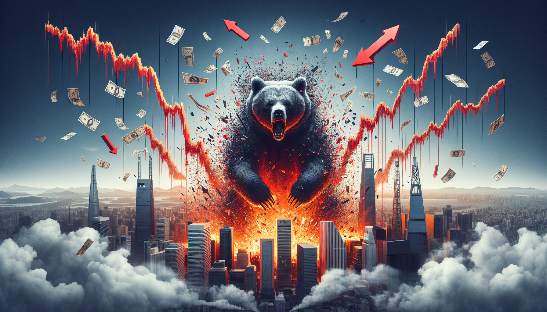 [경제] 코스피 장중 하락세 5000선 붕괴 원인은 관련 AI 이미지