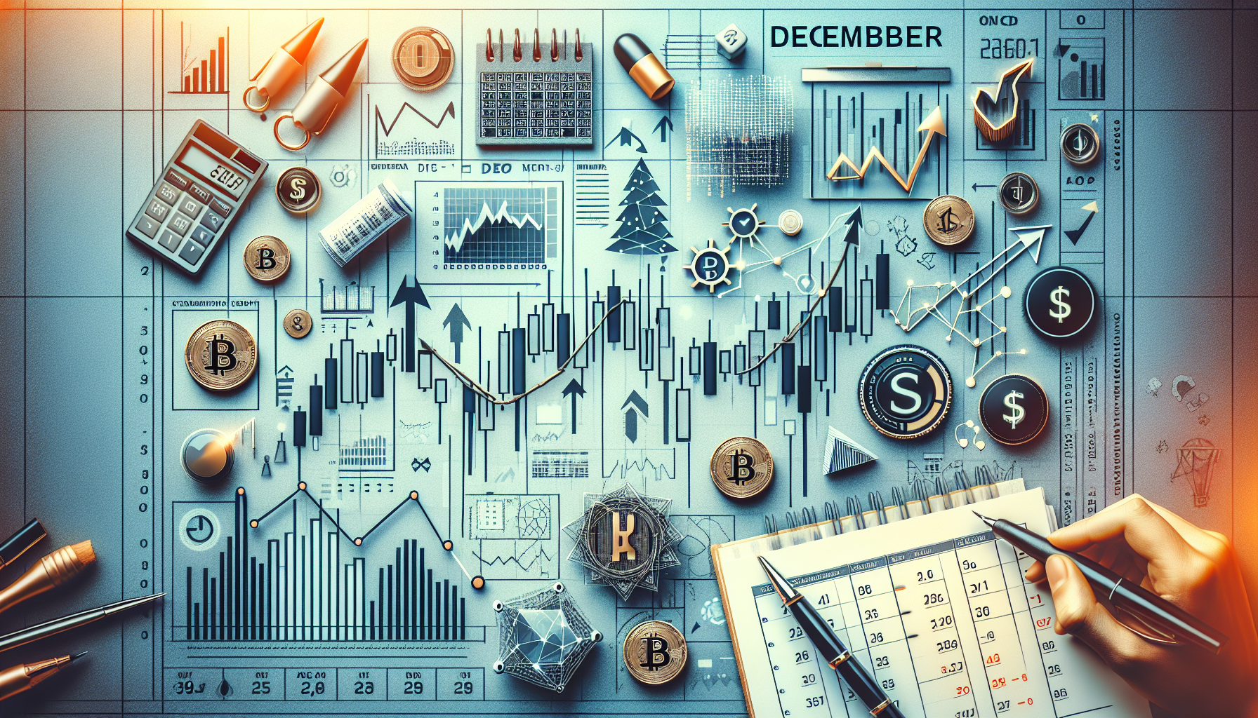 [경제] 12월 첫 거래일 코스피 상승과 주요 종목 동향 분석 관련 AI 이미지