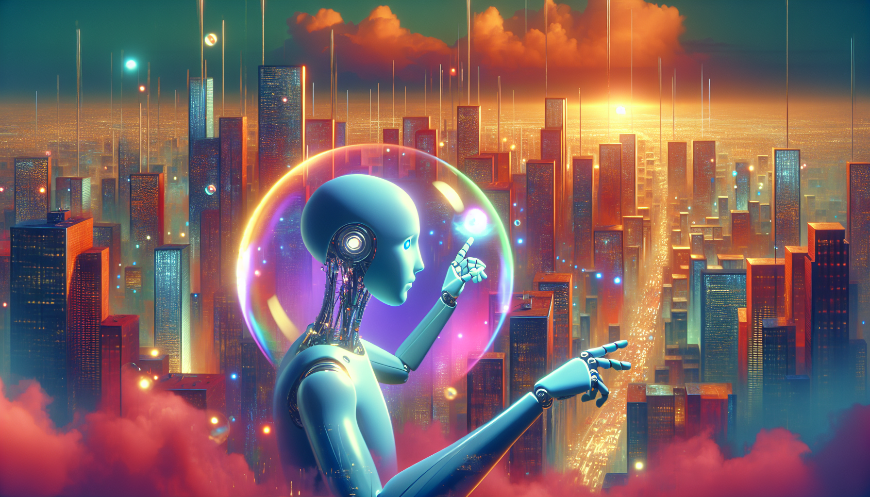 [경제] AI 투자거품 논란과 달리오의 관점 관련 AI 이미지