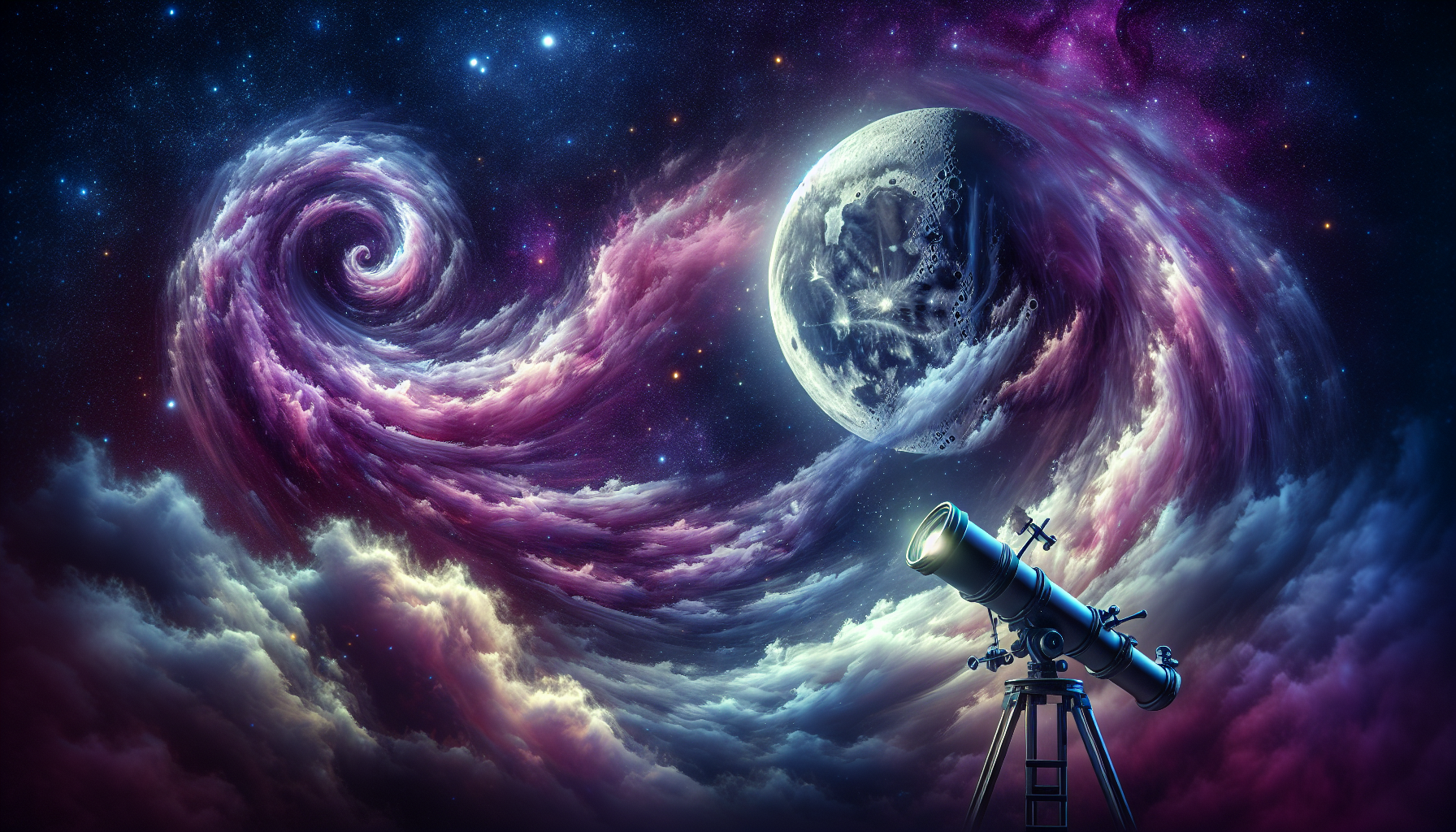 [과학 정보] 2026년 3월 3일 달의 움직임과 기상 변화 관련 AI 이미지