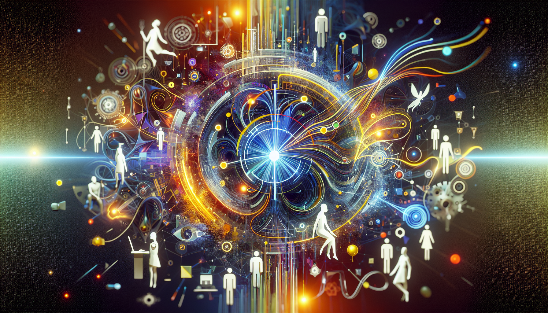 [기술] 이스트소프트 AI 프로모터 CES 혁신 공개 관련 AI 이미지