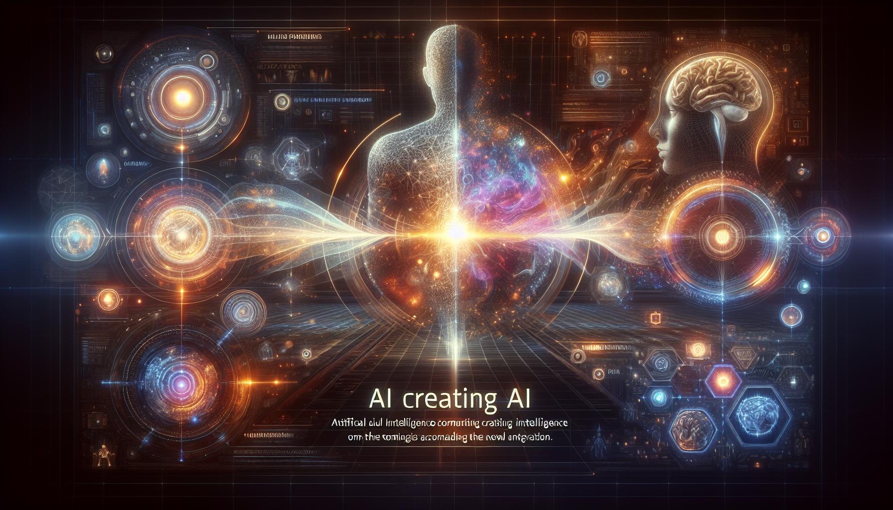 [기술] AI가 AI를 만드는 시대 2026 전망 관련 AI 이미지