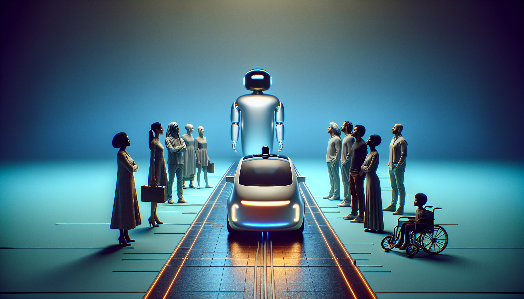 [기술] AI 자율주행 로봇 모베드 현대차 혁신상 수상 관련 AI 이미지