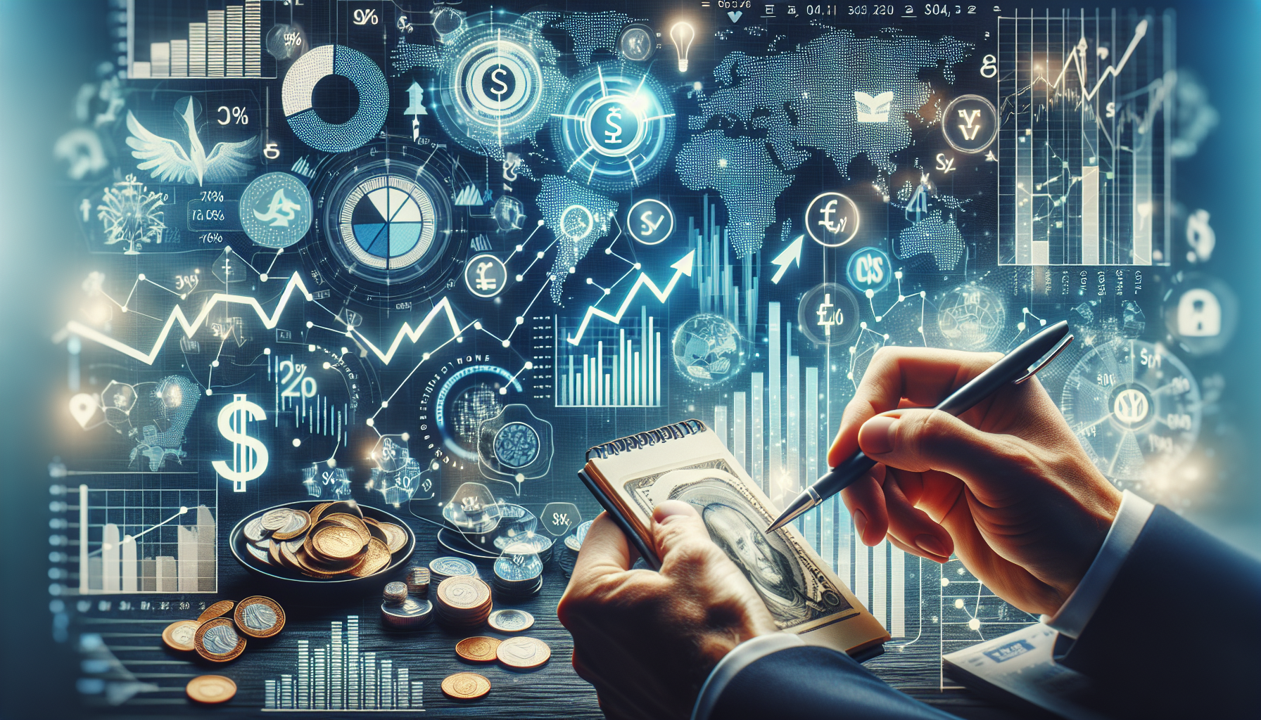 [뉴스] 최신 금융 트렌드와 시장 분석 관련 AI 이미지