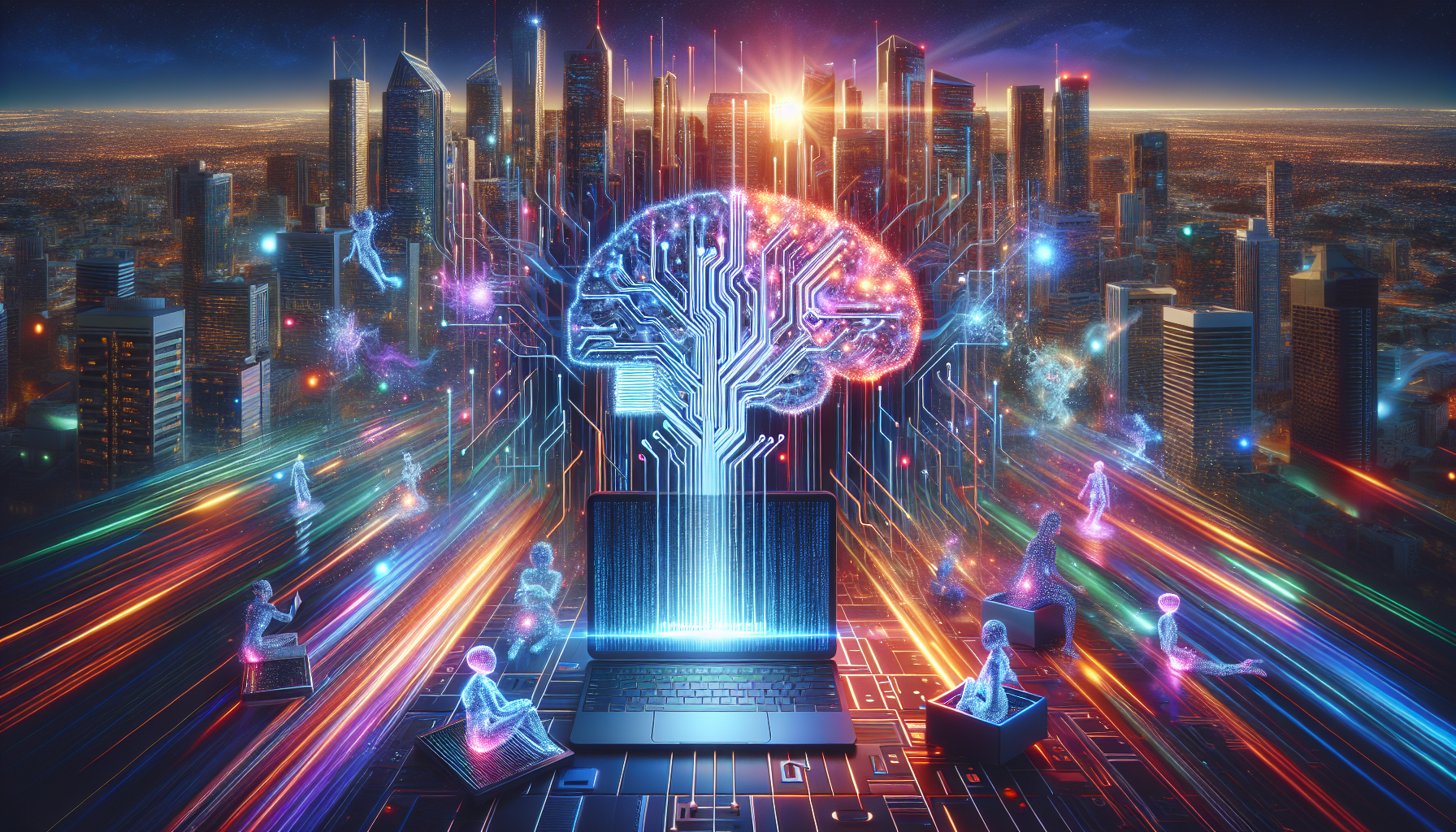 [뉴스] AI 최신 소식과 트렌드 분석 관련 AI 이미지