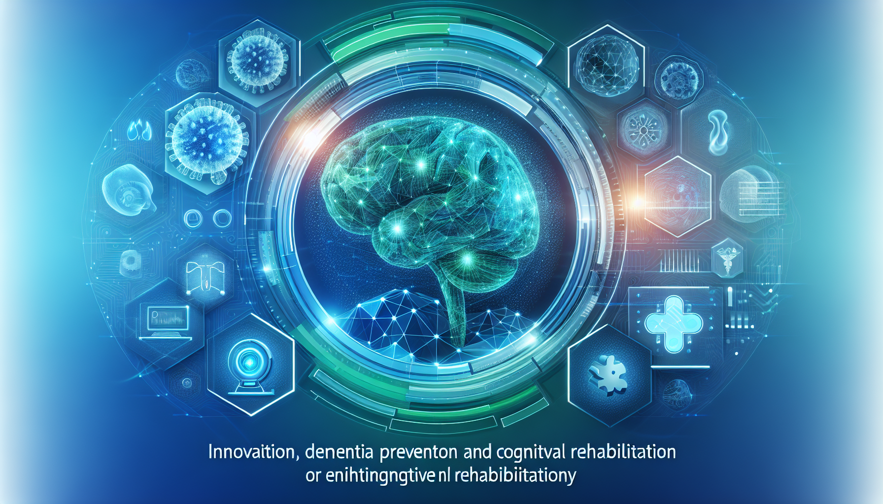 [디지털 헬스케어] 치매 예방과 인지재활 기술 혁신 관련 AI 이미지