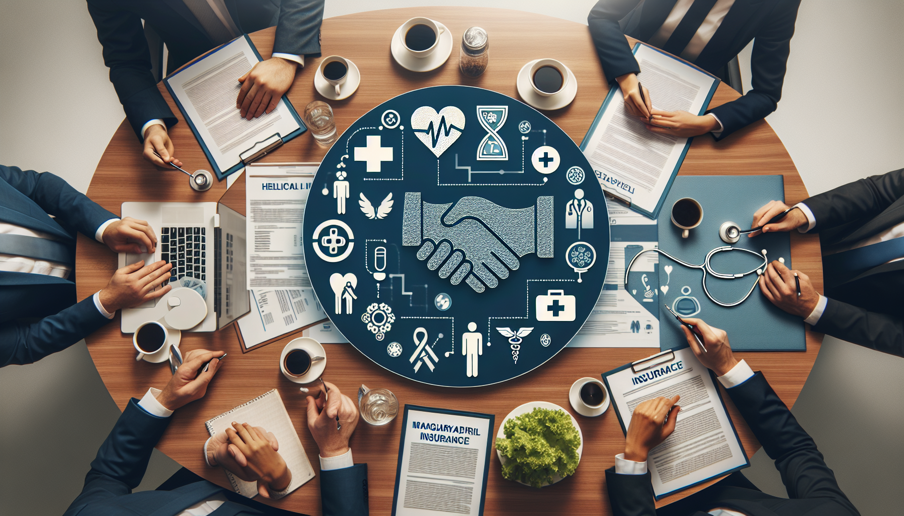 [보건복지] 당정대 협의회 돌봄 건보 필수의료 논의 관련 AI 이미지