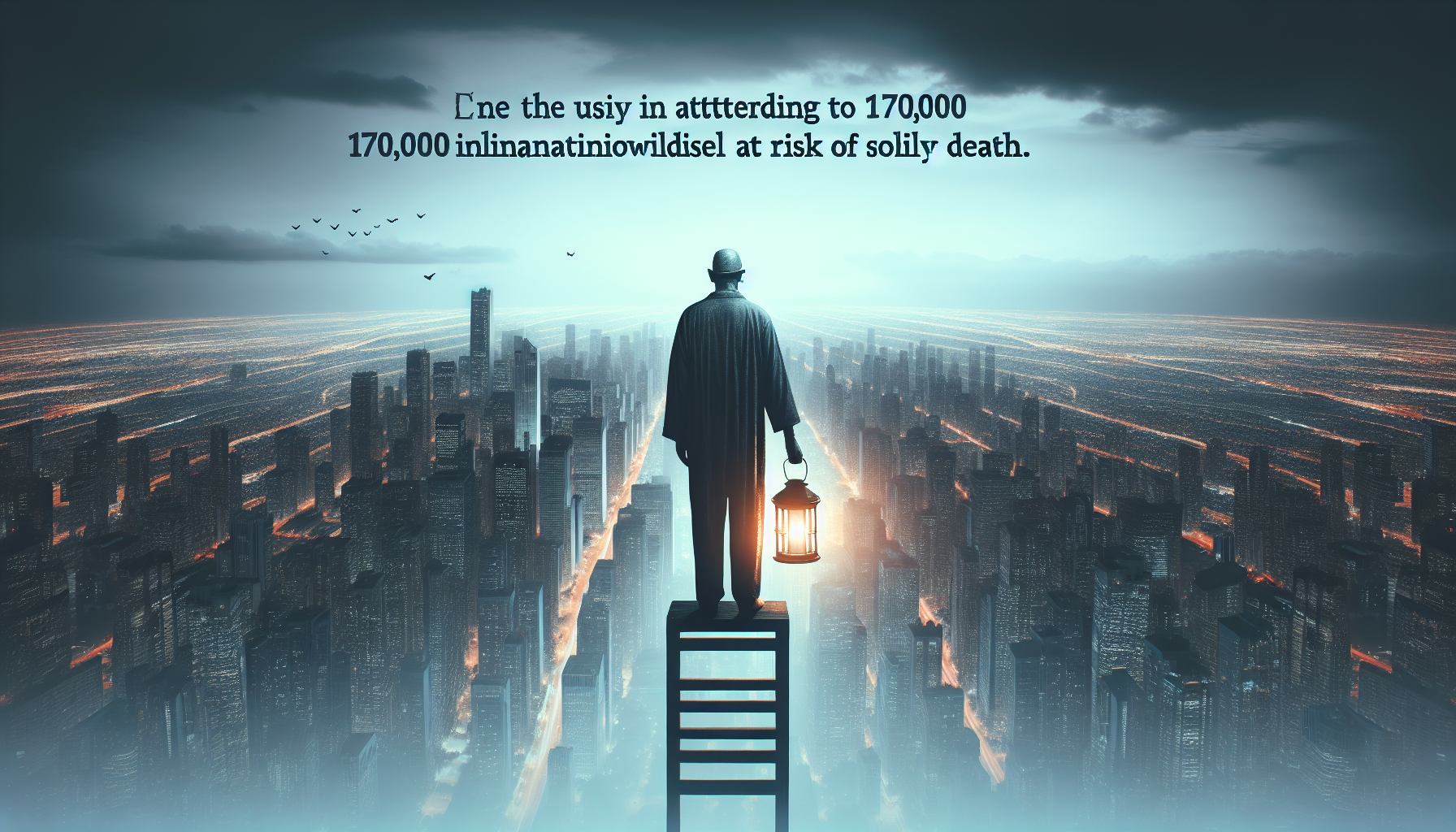 [사회] 고독사 위험군 전국 17만명 관리 시급 관련 AI 이미지