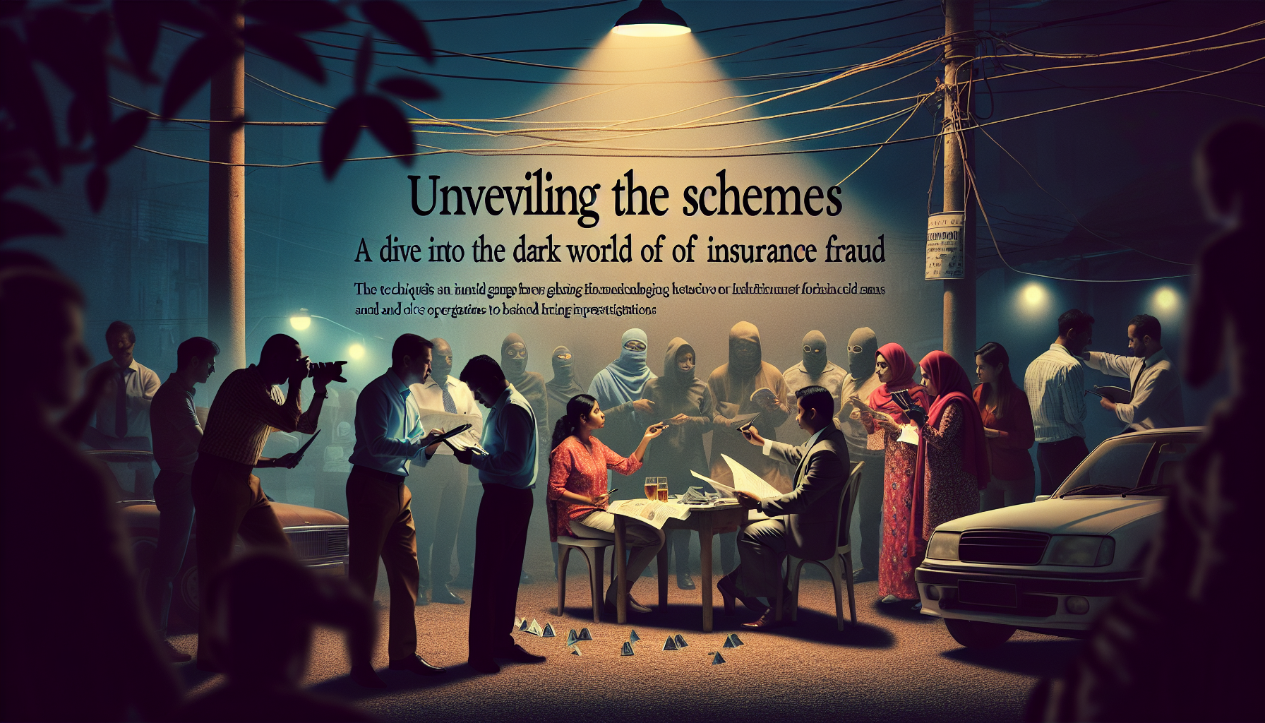 [사회] 보험사기단 수법과 검거 작전 관련 보험 이미지