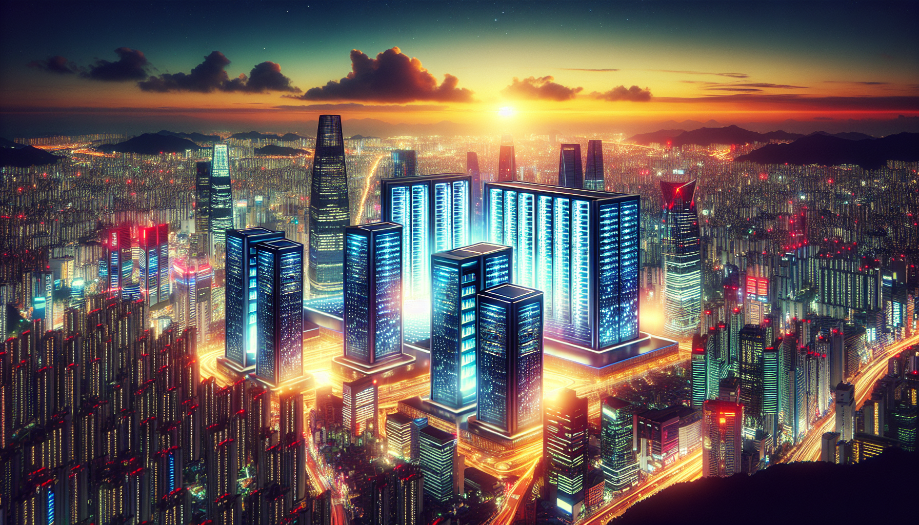 산업 오픈AI 한국에 AI 데이터센터 2곳 설립합의 관련 AI 이미지