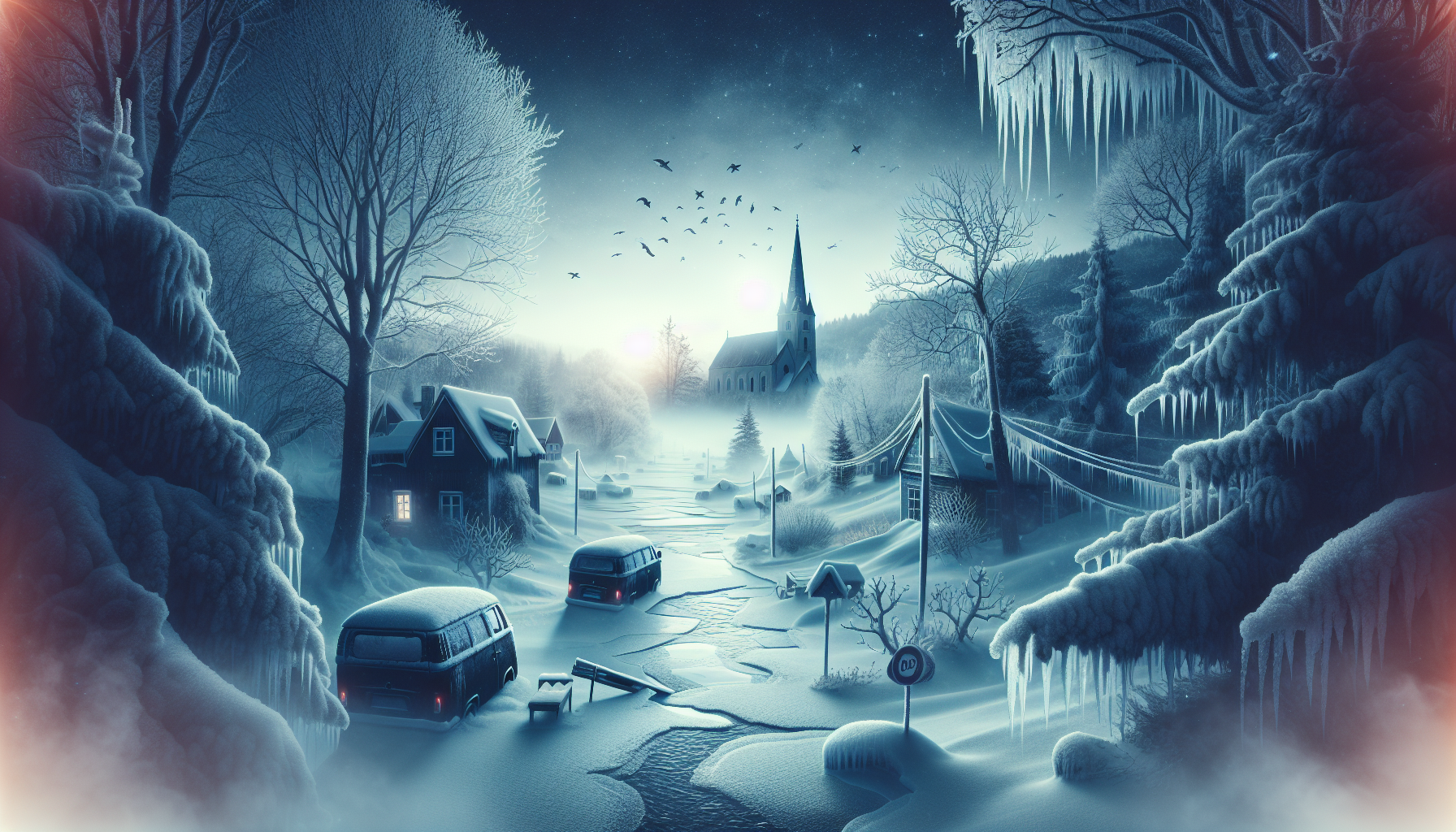 오늘의 날씨 2026년 1월 5일 소한 강추위 계속됩니다 관련 AI 이미지