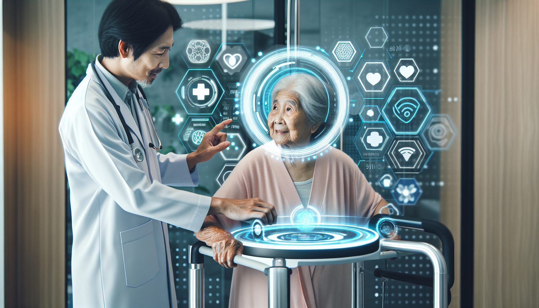 [의료] 초고령화 시대 노인 의료의 미래를 말하다 관련 AI 이미지