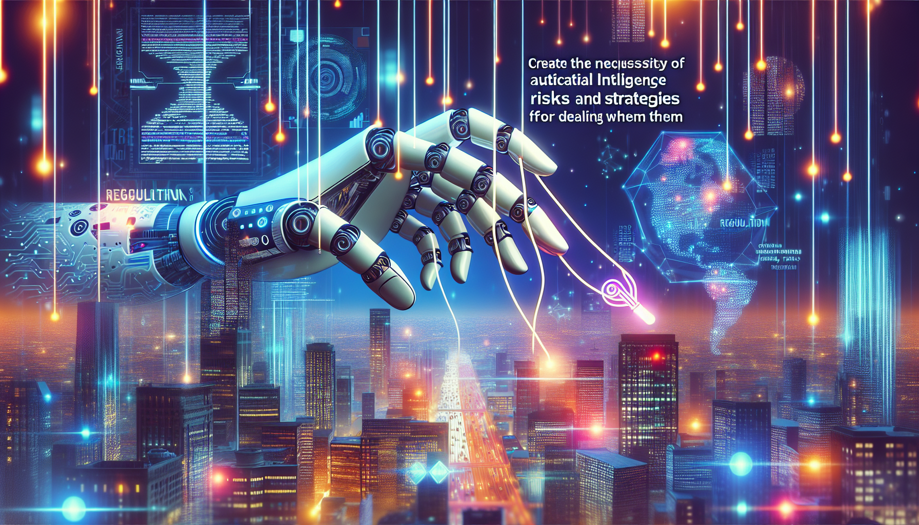 [인공지능] AI 위험성 규제 필요성과 대처 방안 관련 AI 이미지