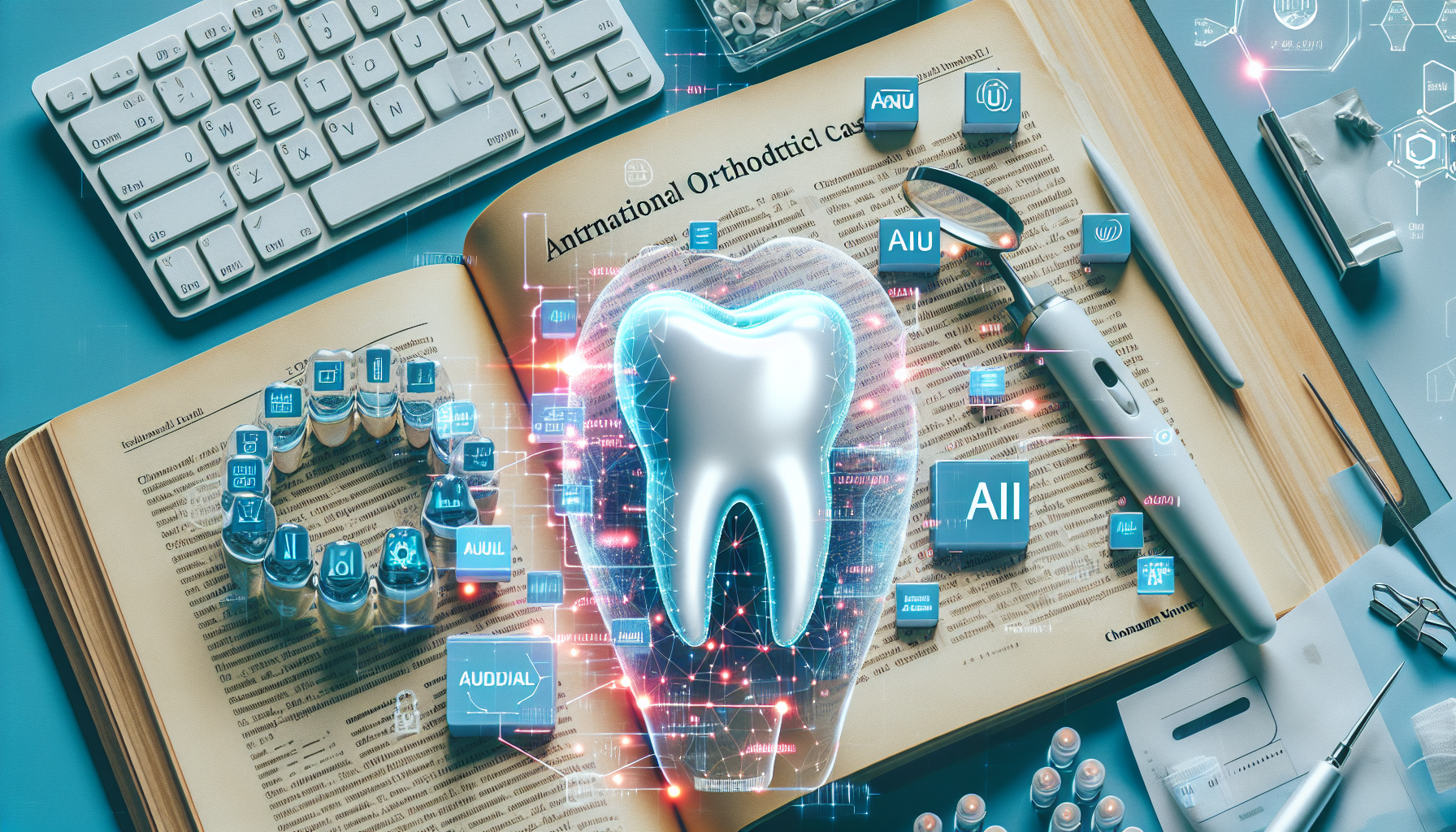 [전남대] AI 치과교정 연구 국제학술지 등재 사례 관련 AI 이미지