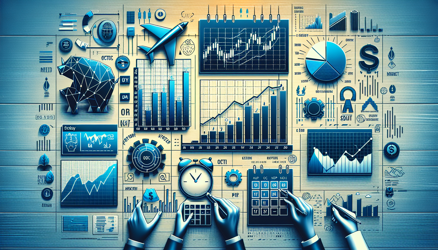 [증권 투자] 코스피 전망과 10월 투자 전략 완벽 분석 관련 AI 이미지