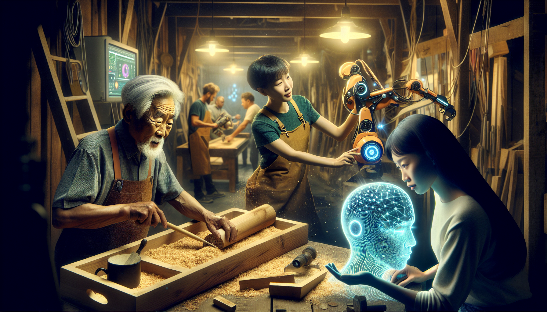 [트렌드] AI가 일자리 미래에 미치는 충격적 예측 관련 AI 이미지