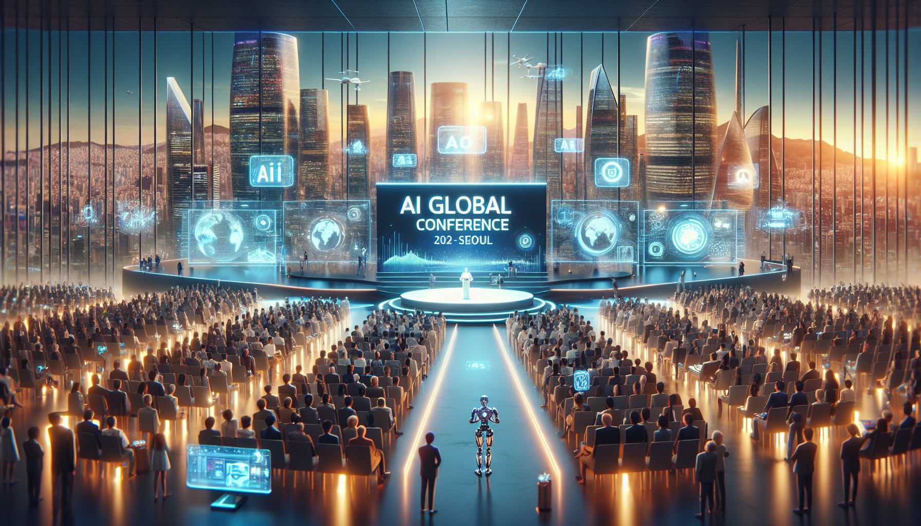 행사 AI 서울 2026 글로벌 콘퍼런스 개최 관련 AI 이미지