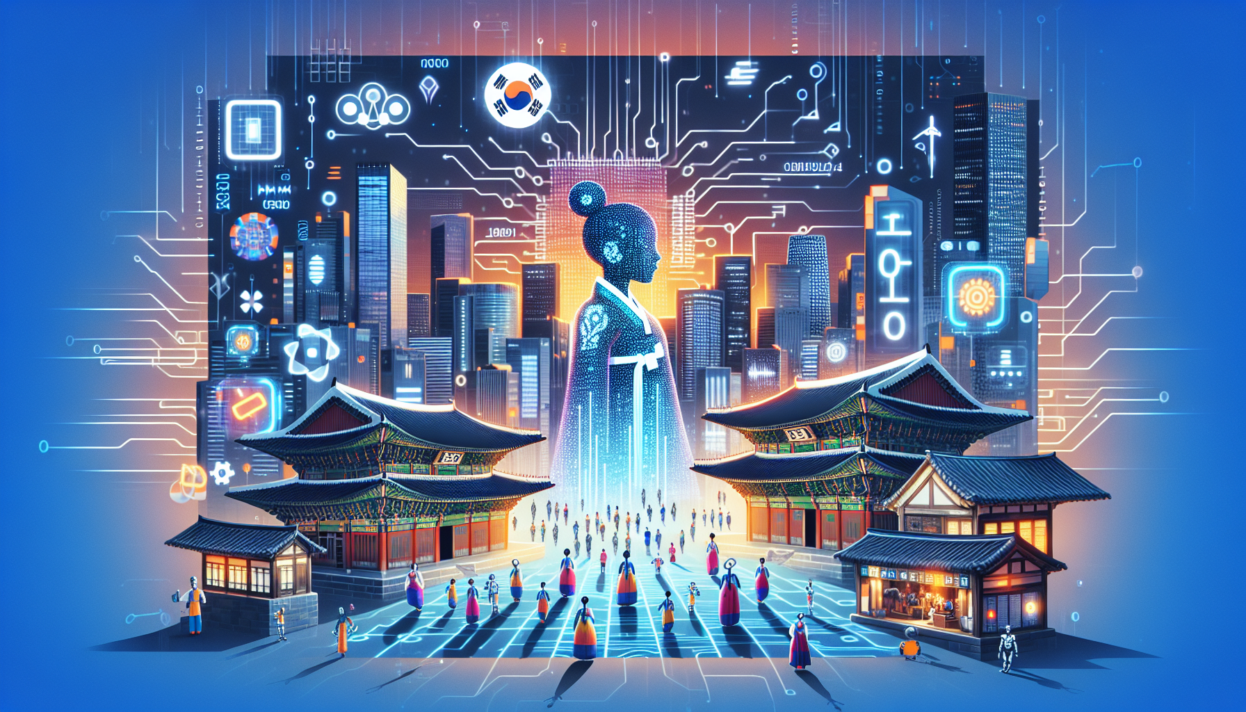 [AI 산업] 돈 버는 AI 시대 한국의 기회 산업 관련 AI 이미지