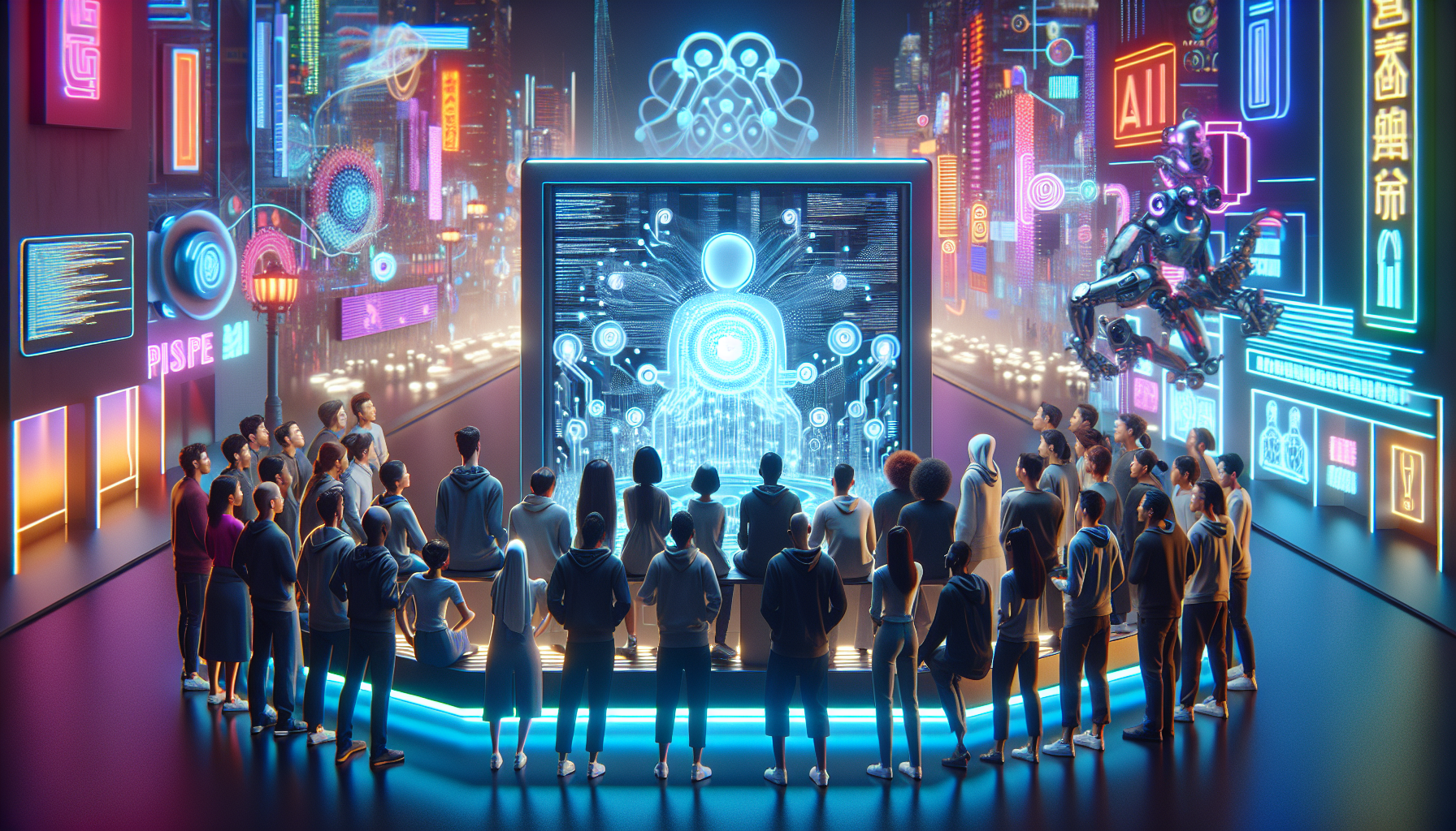 [IT 기술] AI 최신 뉴스와 화제의 트렌드 관련 AI 이미지