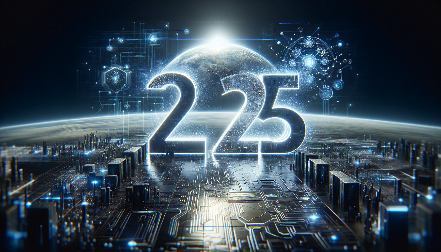 [IT] AI 디지털 대전환과 2025 월드IT쇼 전망 관련 AI 이미지