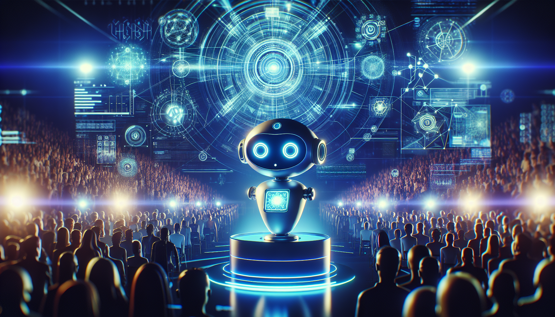 [IT CES 2026] AI OLED 봇이 제시하는 기술 혁신 관련 AI 이미지