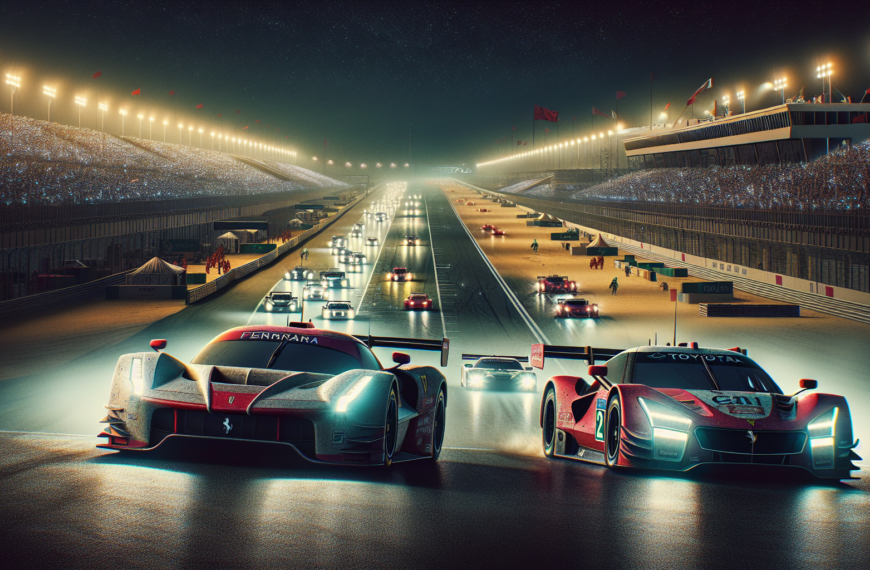 FIA WEC 카타르 개막전: 페라리와 캐딜락의 치열한 경쟁과 토요타의 도전