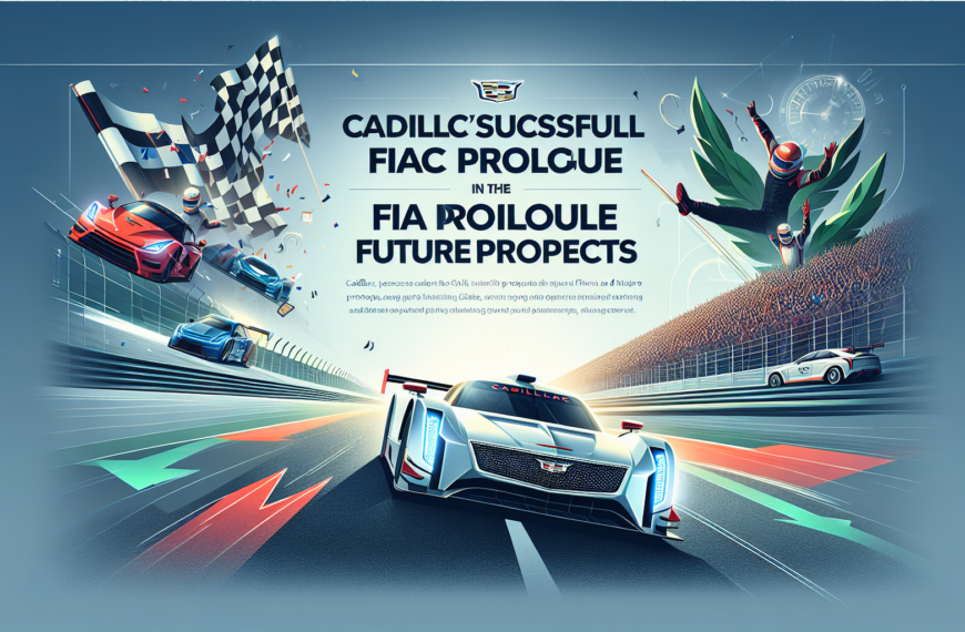 캐딜락의 FIA WEC 프롤로그 성공과 미래 전망