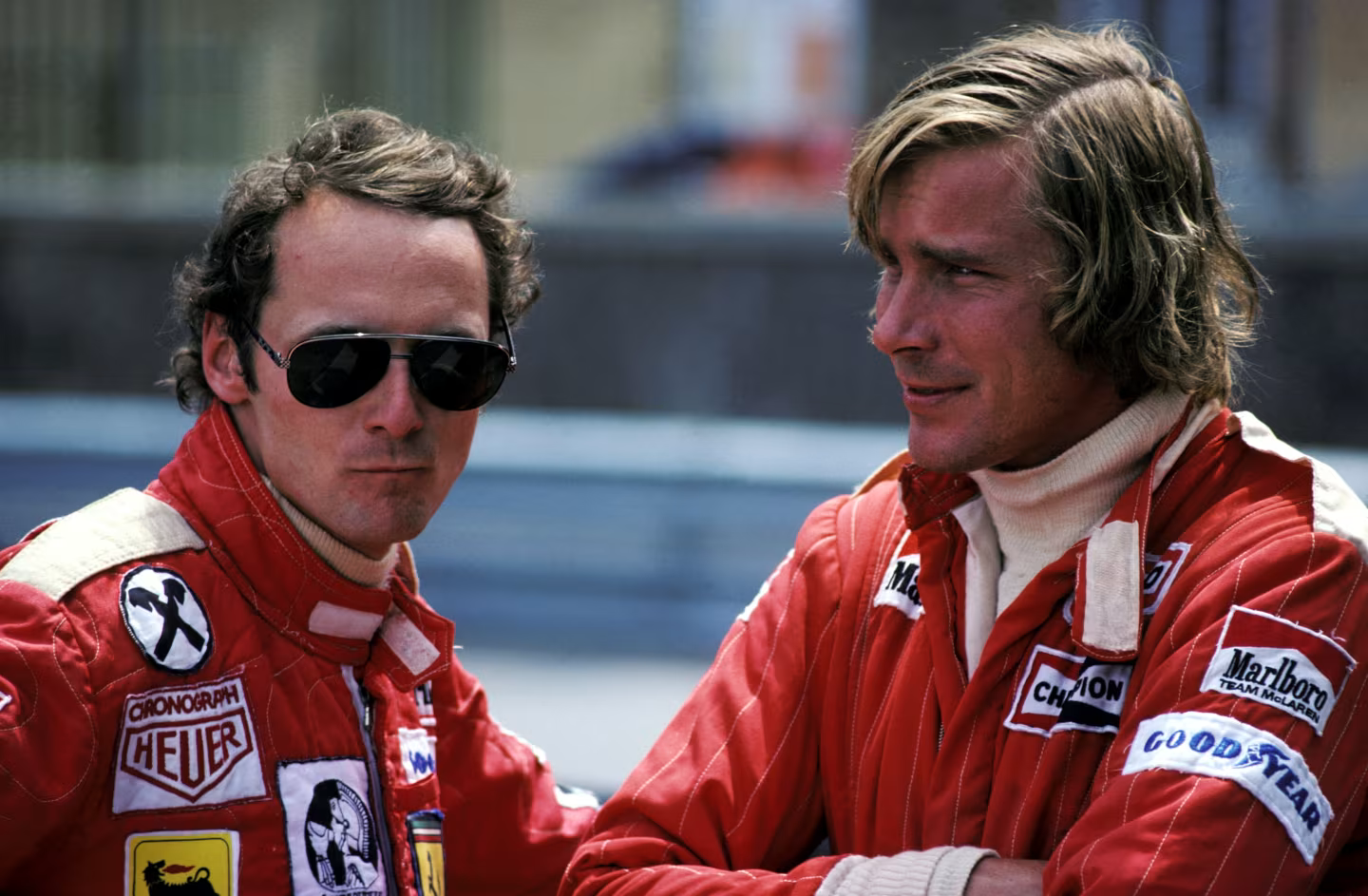 F1 전설 제임스 헌트와 1976년의 극적인 챔피언십 관련 이미지