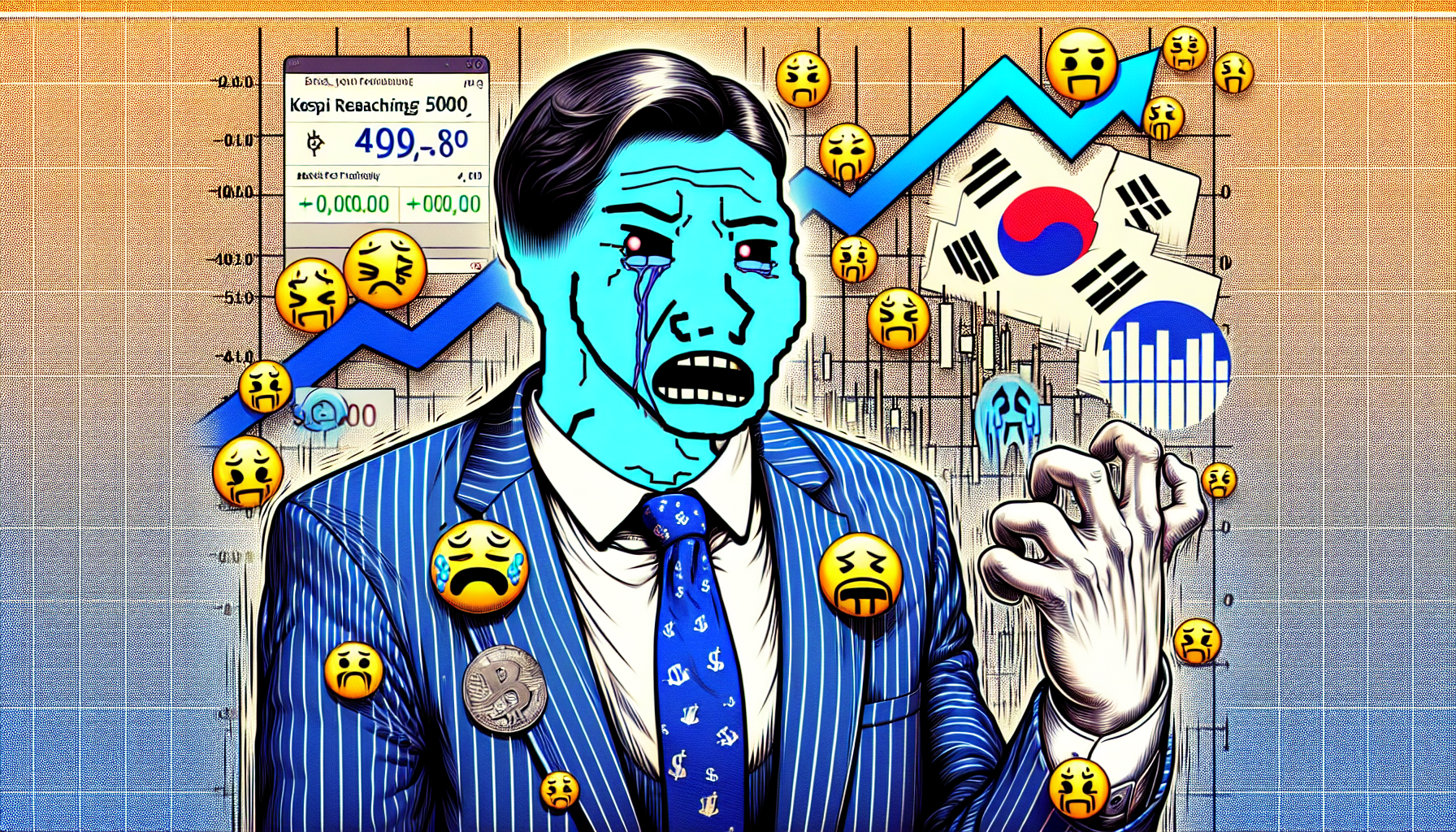 [경제] 코스피 5000 공언, 시장 반응은 기대 이하 관련 이미지