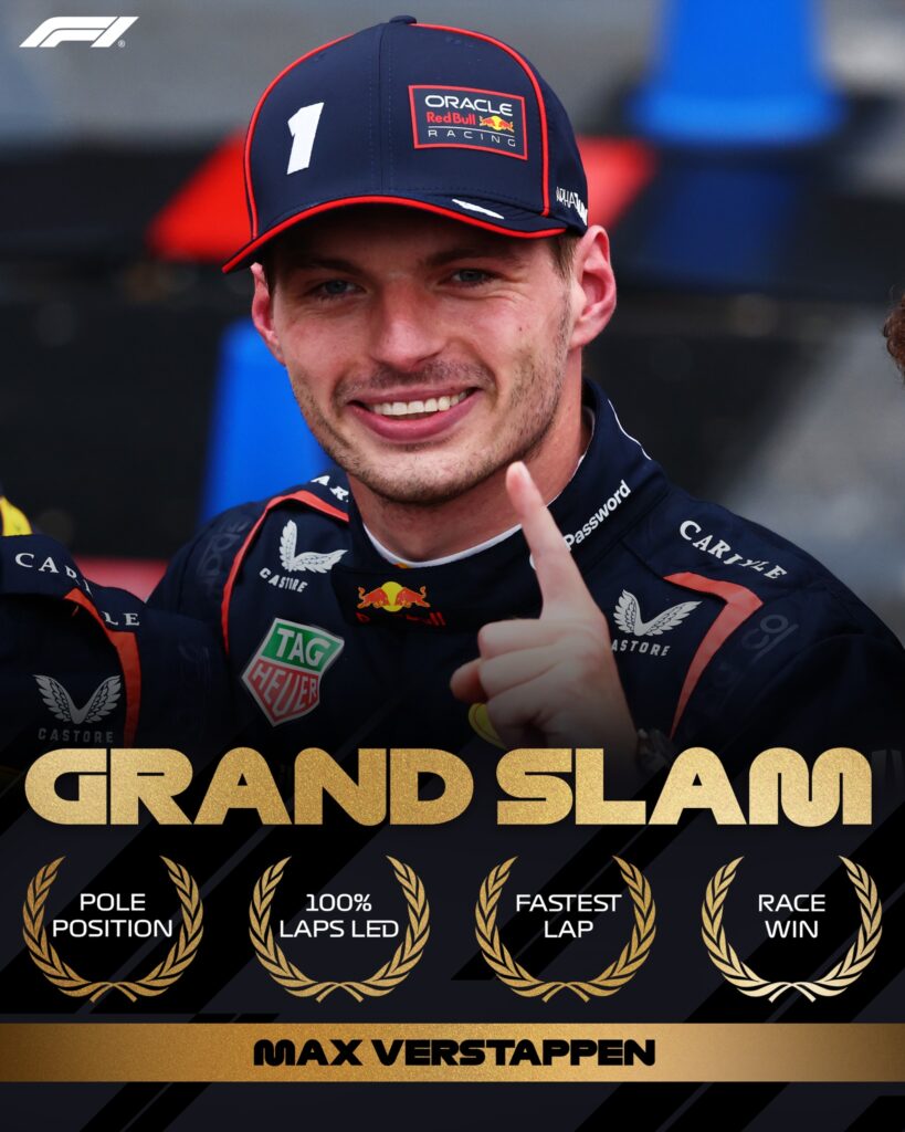 F1 아제르바이잔 그랑프리 막스 베르스타펜 그랜드슬램 달성 관련 이미지