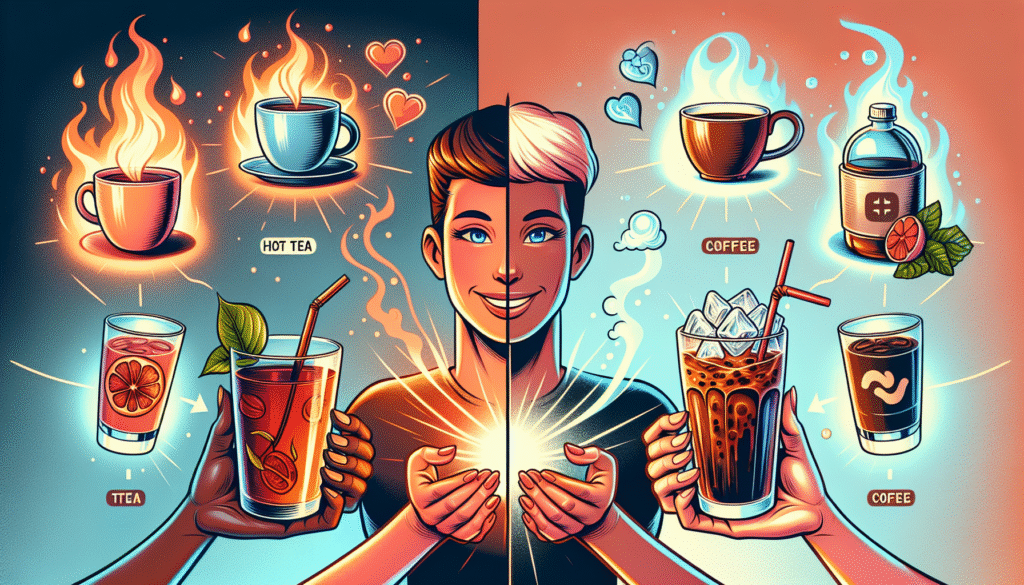 [건강] 뜨거운 차와 아이스 커피 기분과 장건강에 미치는 영향 관련 이미지